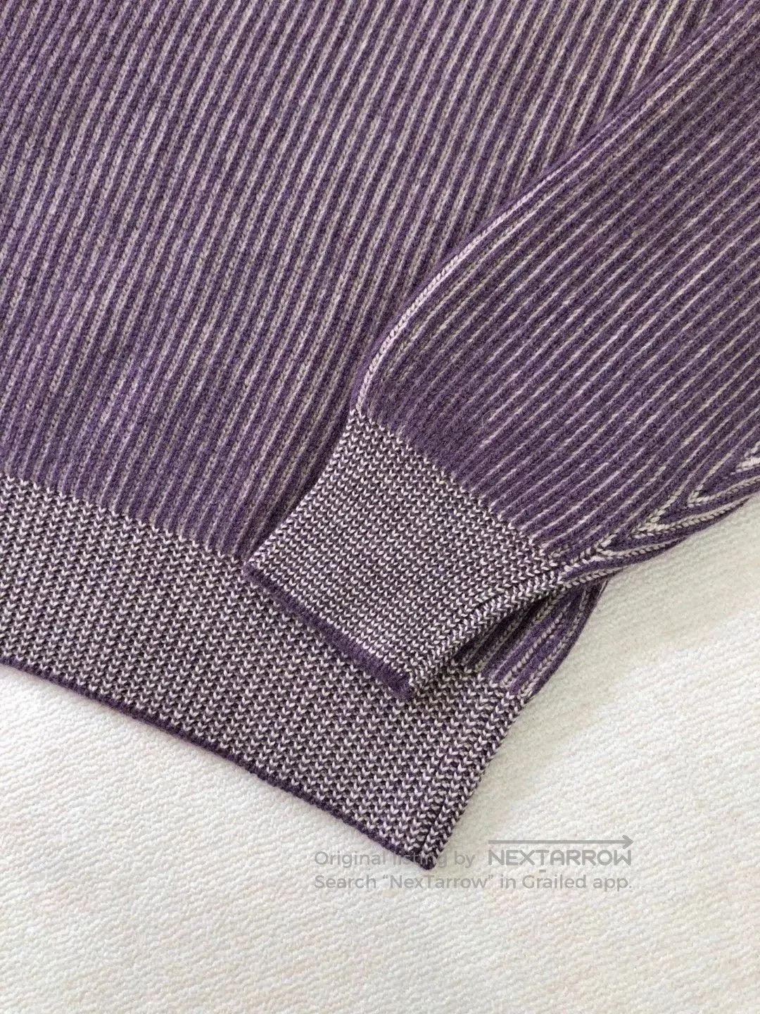 Brunello Cucinelli Brunello Cucinelli Purple Cashmere Sweater. Size US M / EU 48-50 / 2 - 6 Thumbnail