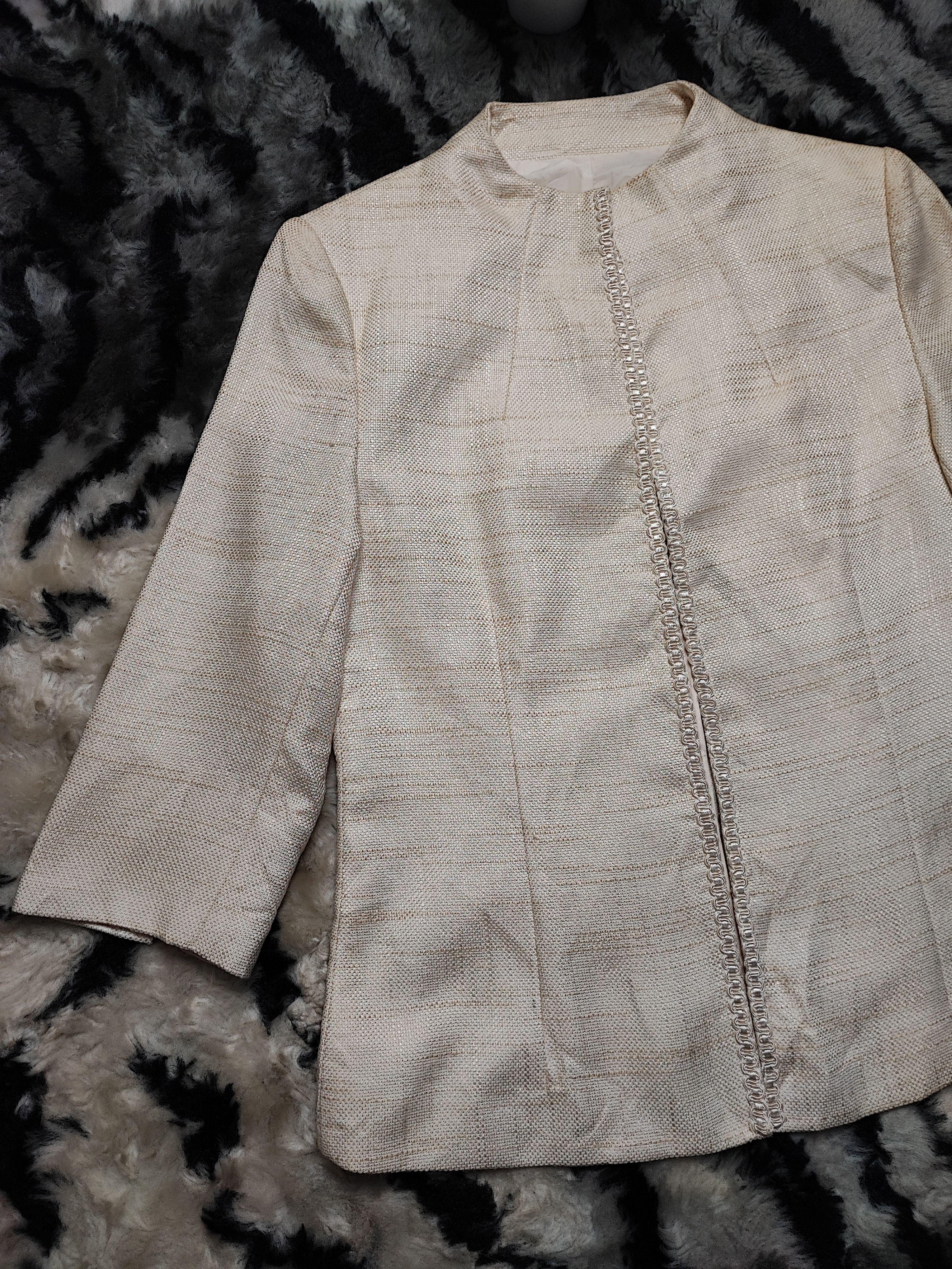 Japanese Brand Vintage Y2k Japanese Brand Crop Top by White Jolla Size M / US 6-8 / IT 42-44 - 3 Thumbnail