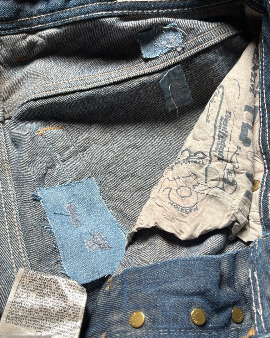 Diesel × Vintage Vintage Diesel washing fading denim Size US 34 / EU 50 - 5 Thumbnail