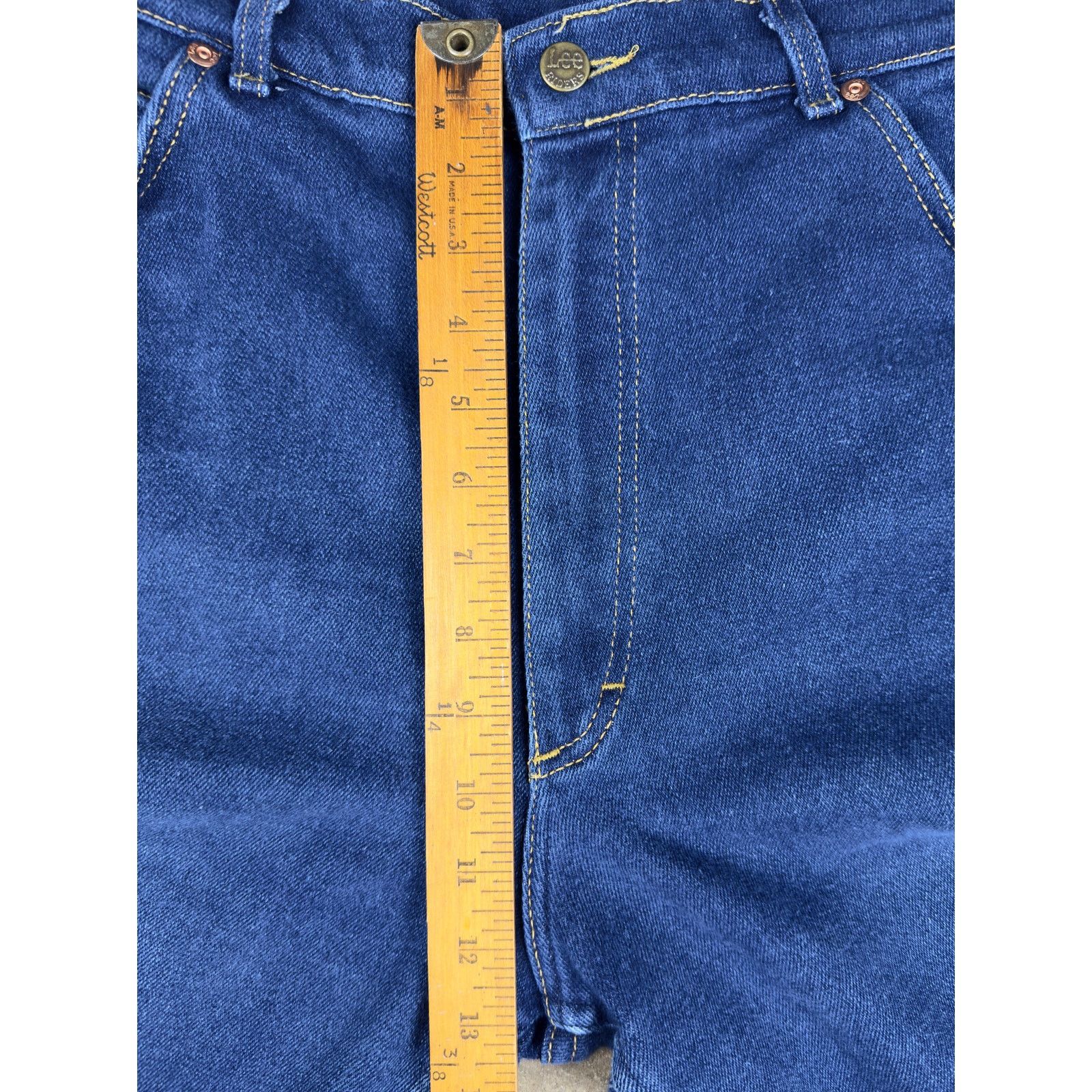Lee VTG Lee Women’s High-Rise Jeans 18L Dark Wash Size 31" - 7 Thumbnail