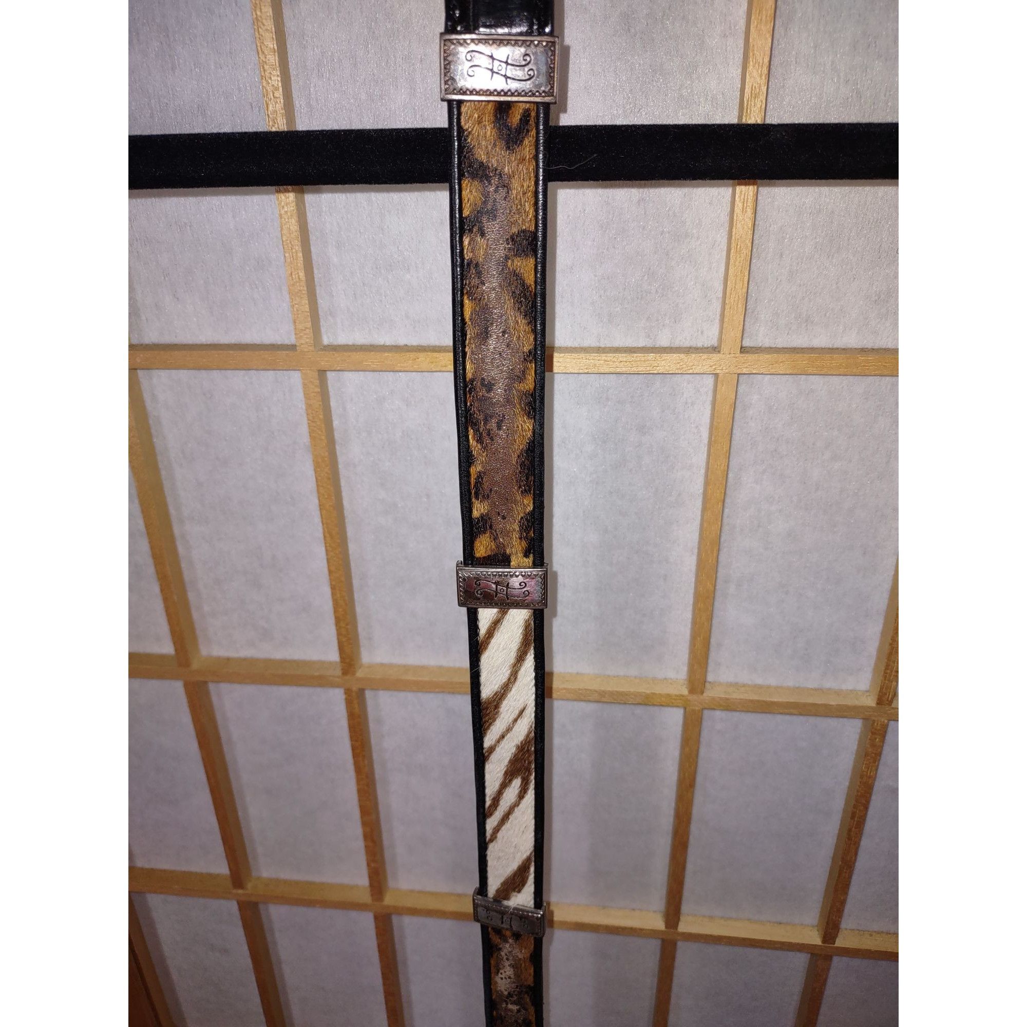 Brighton Brighton Med Animal Print Belt Size ONE SIZE - 5 Thumbnail