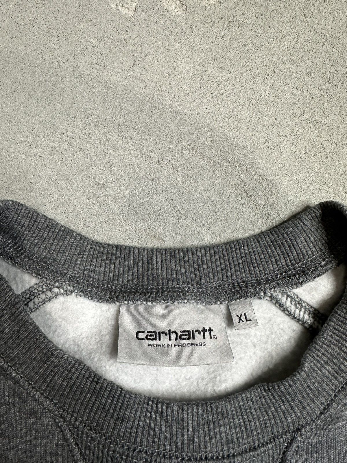 Carhartt × Carhartt Wip Carhartt WIP Chase Sweatshirt Crewneck In gray Size US XL / EU 56 / 4 - 3 Thumbnail