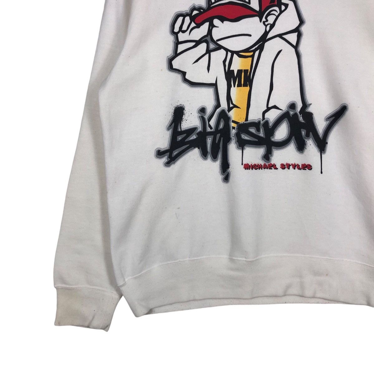 Japanese Brand × Vintage Vintage Hip Hop Streetwear Japan Grass Hither Sweatshirt Size US M / EU 48-50 / 2 - 3 Thumbnail