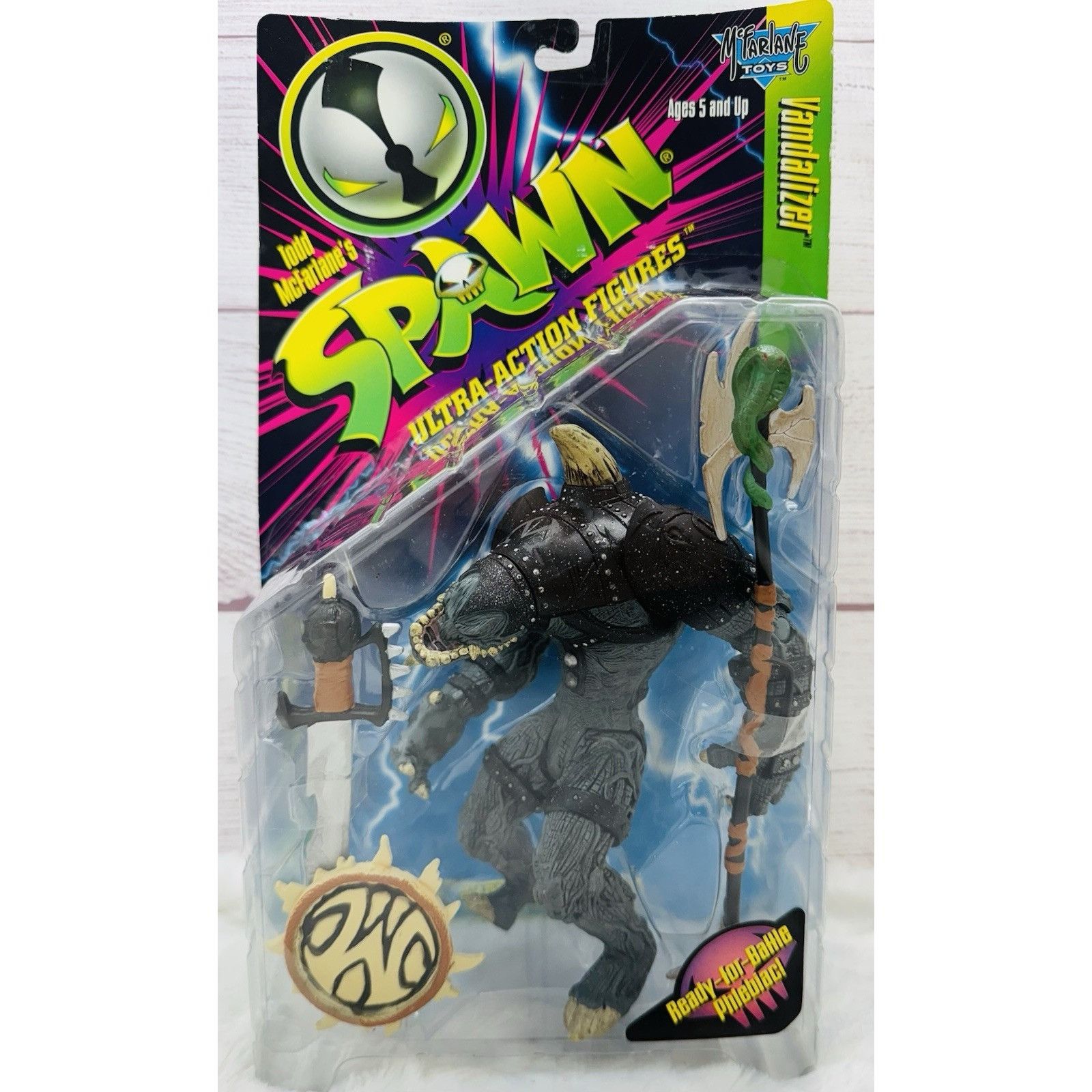 Other McFarlane Toys: SPAWN "VANDALIZER" (1996) Ultra Action Figur Size ONE SIZE - 1 Thumbnail