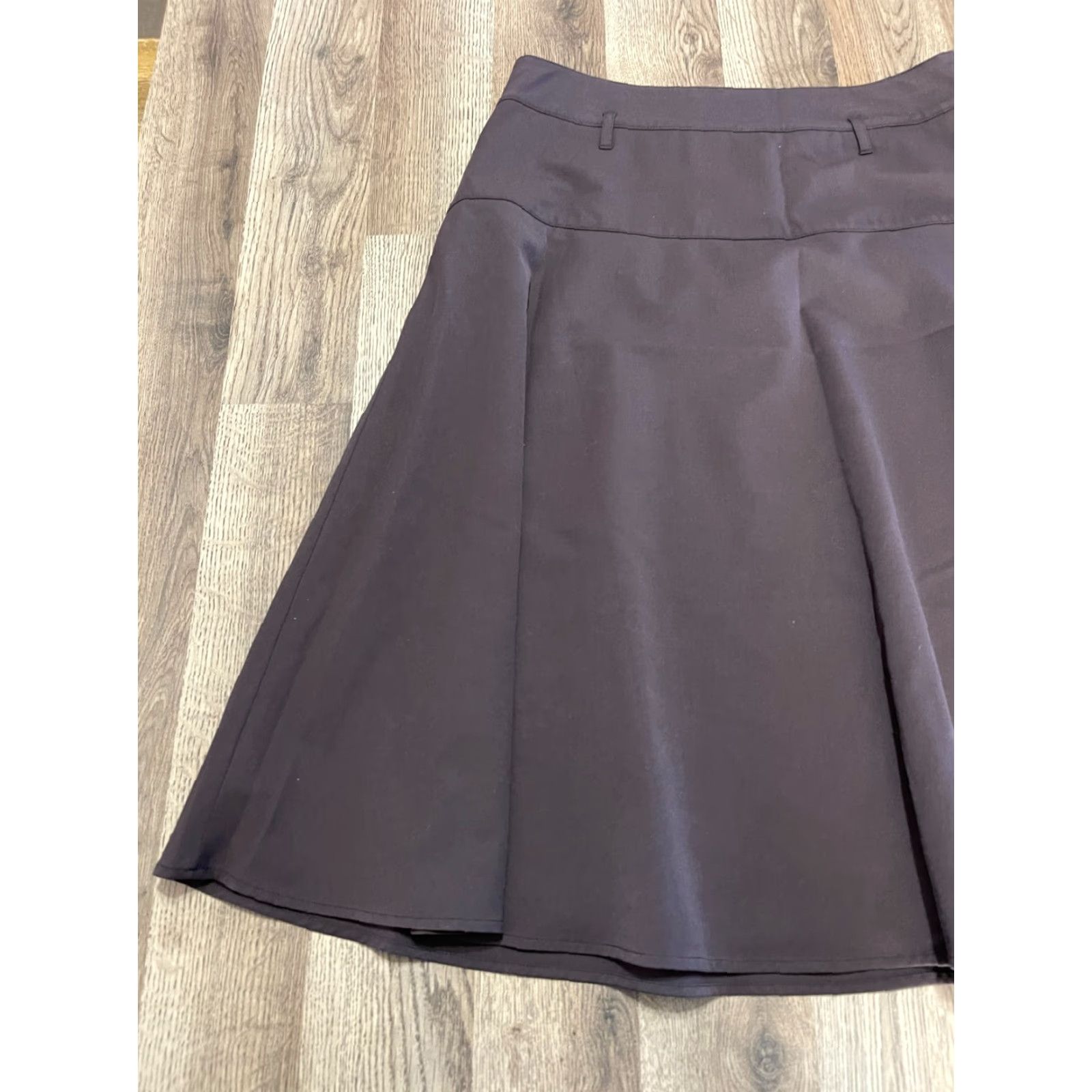 Charter Club Charter Club Skirt Women 12 Brown Side Zip A-Line Knee Length Belt Loop Lined Casual Free Return Menus? Size 34" / US 12 / IT 48 - 5 Thumbnail