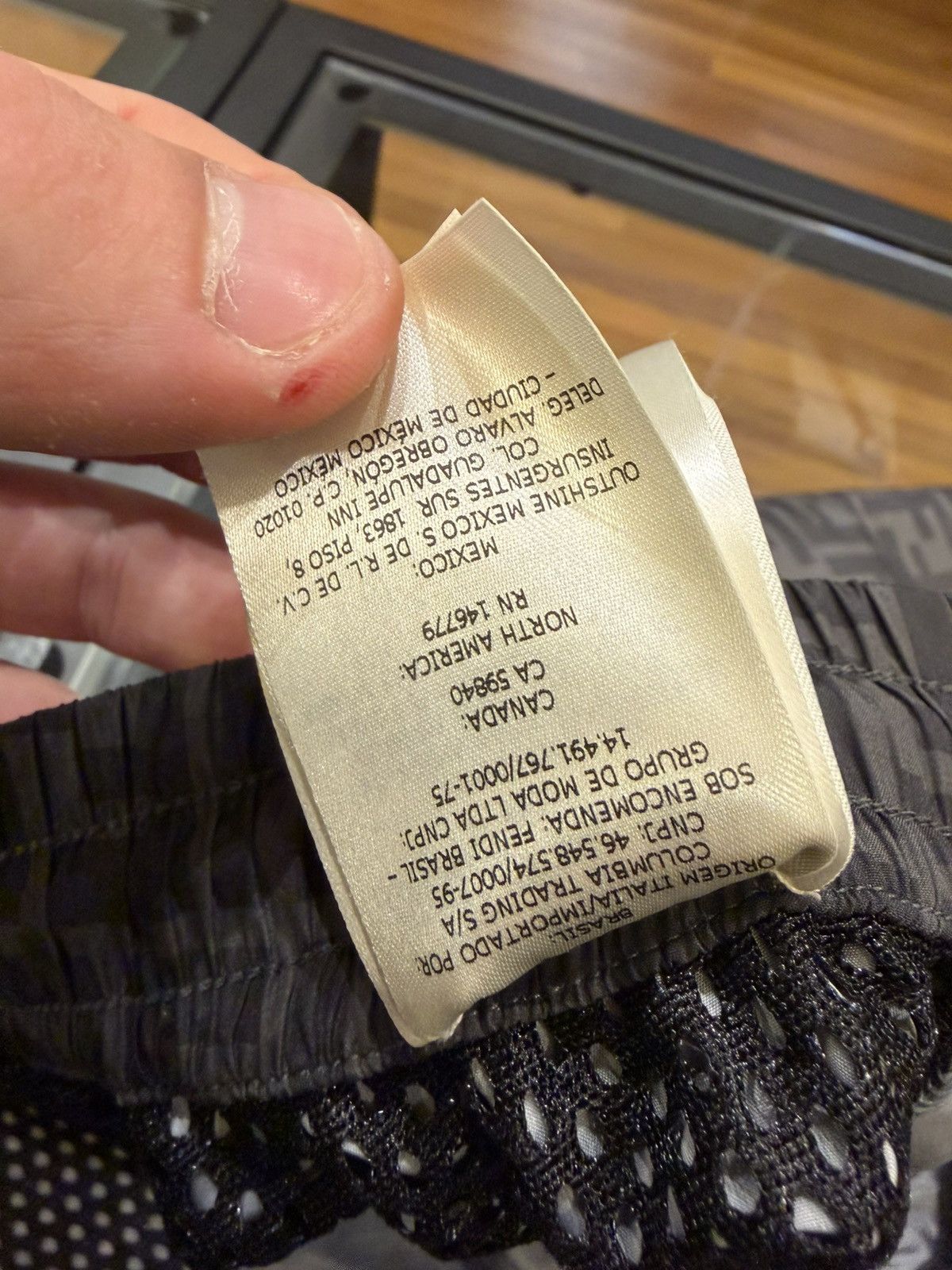 Fendi Fendi FF Monogram Nylon Pants Size US 38 / EU 54 - 8 Thumbnail