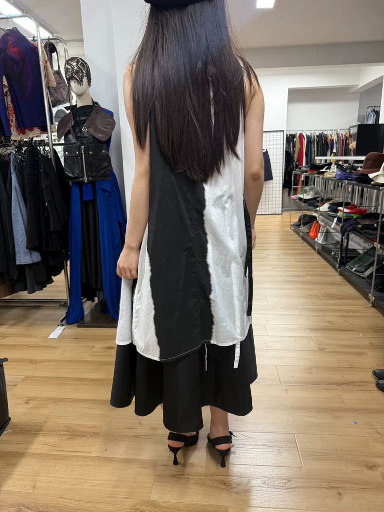 Ann Demeulemeester Ann demeulemeester Ink Patchwork Double Button Strap Up Ve Size XS / US 0-2 / IT 36-38 - 9 Thumbnail
