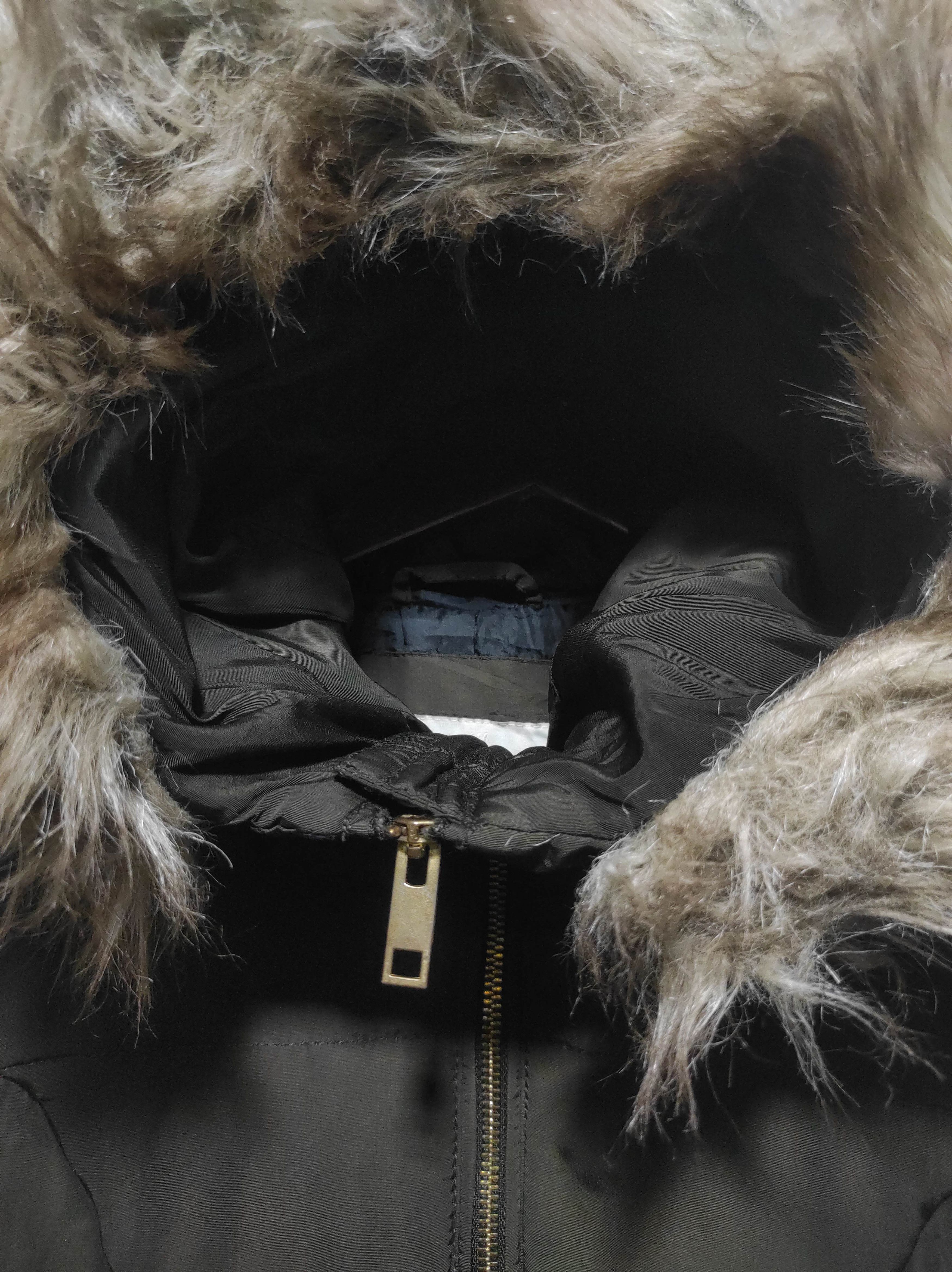 H&M H&M Fur Hoodie Jacket IfSixWasNine style Size S / US 4 / IT 40 - 7 Thumbnail