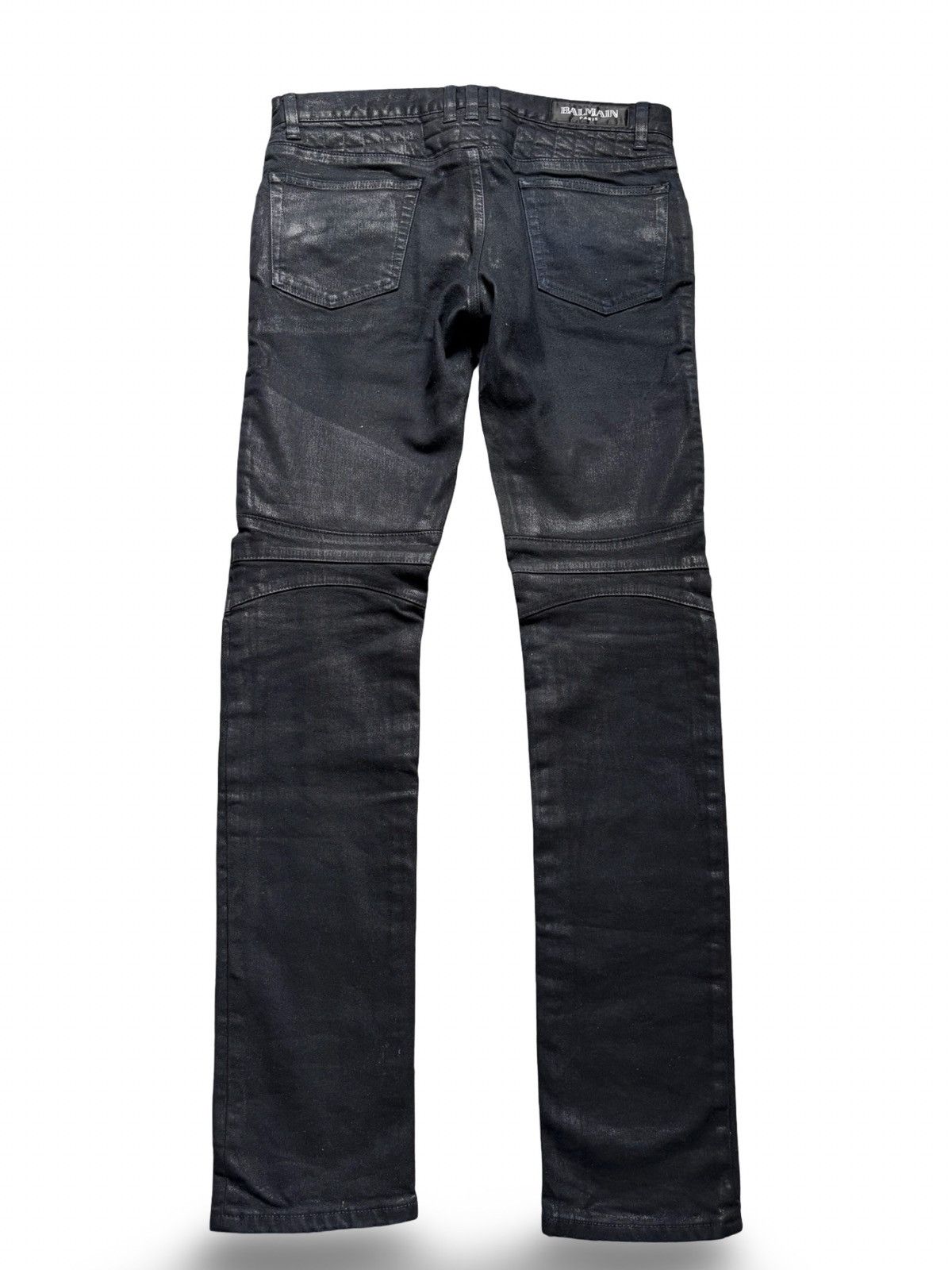 Balmain Balmain AW12 Waxed Biker Size US 30 / EU 46 - 3 Thumbnail