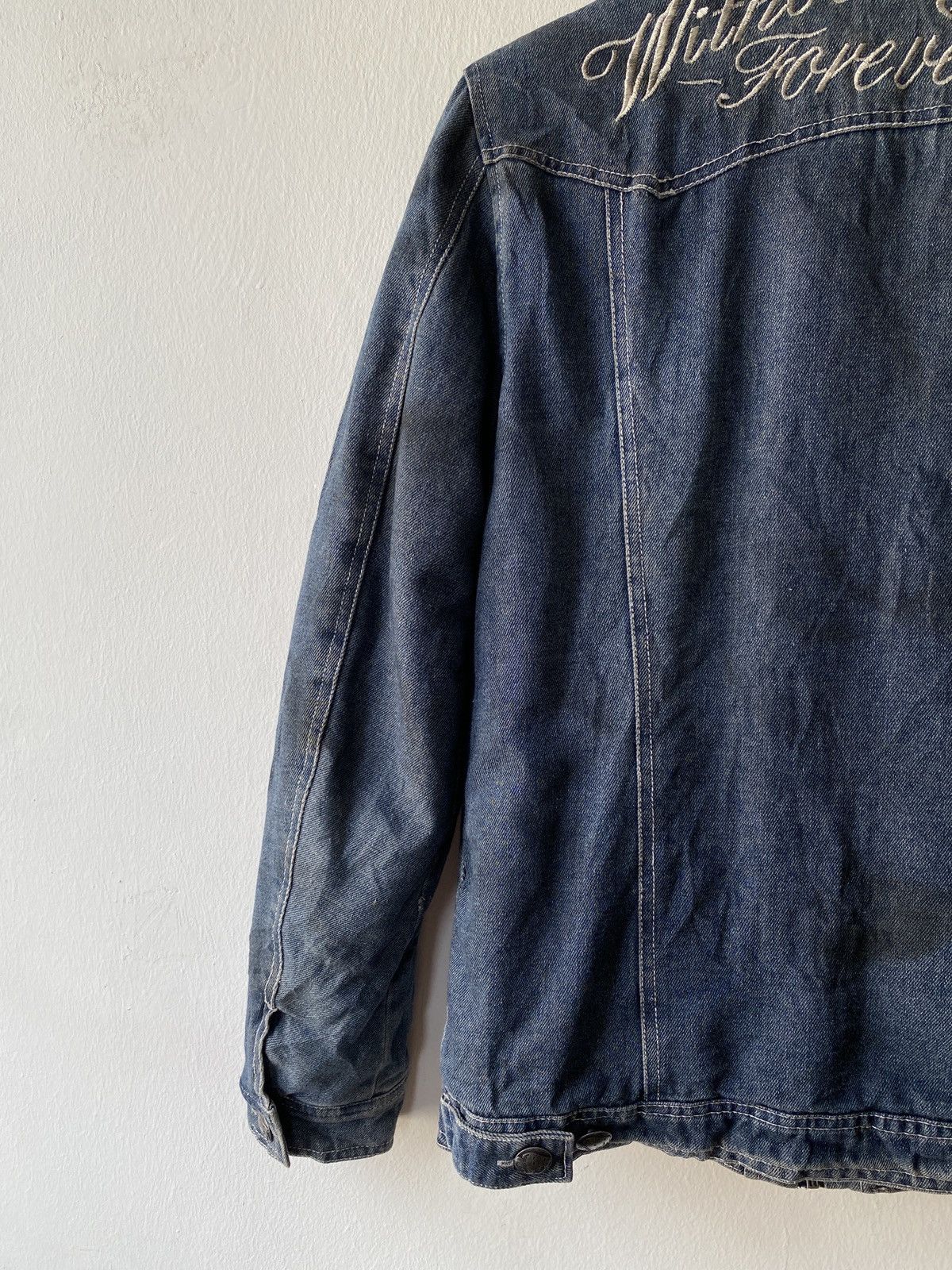 In The Attic In The Attic Japan Faux Fur Denim Jacket Size US M / EU 48-50 / 2 - 11 Thumbnail