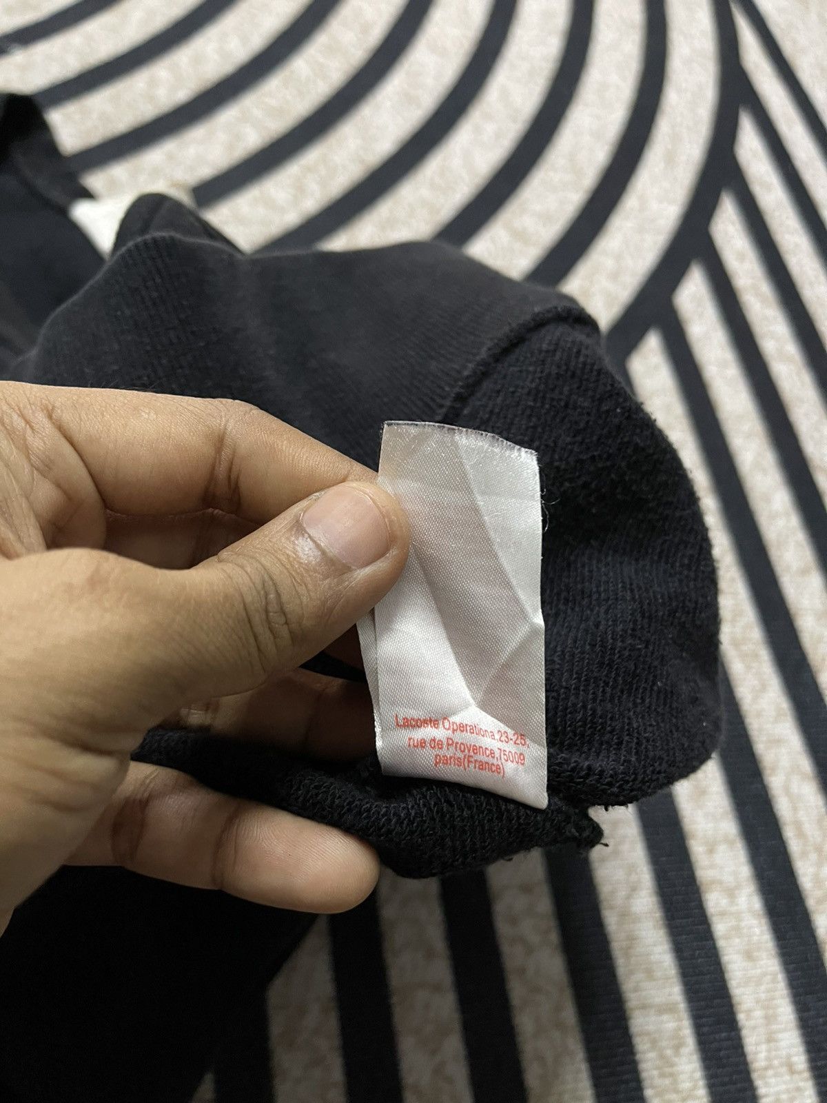 Lacoste × Supreme SUPREME X LACOSTE SWEATSHIRT EMBROIDERED LOGO DISCOLOURED Size US M / EU 48-50 / 2 - 15 Thumbnail