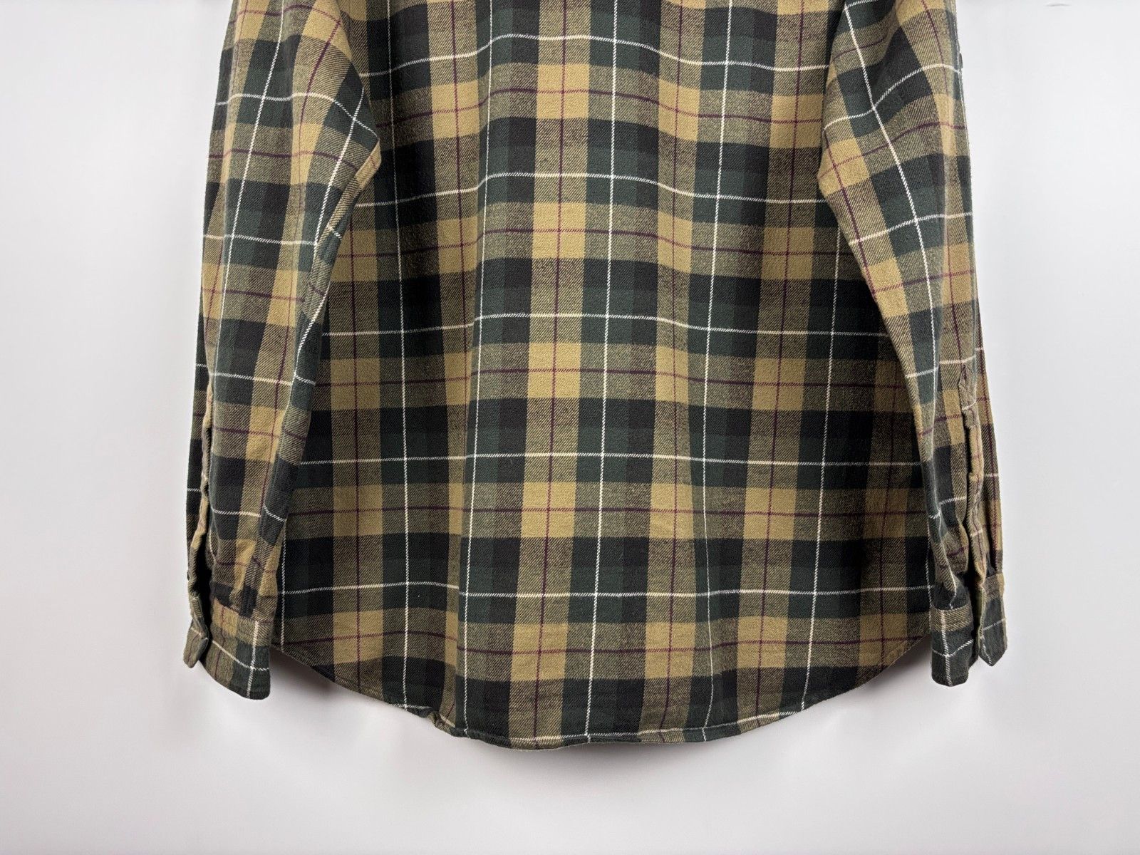 Fjallraven Fjallraven Singi Heavy Flannel Shirt Cotton Green Yellow 2XL Size US XXL / EU 58 / 5 - 6 Thumbnail
