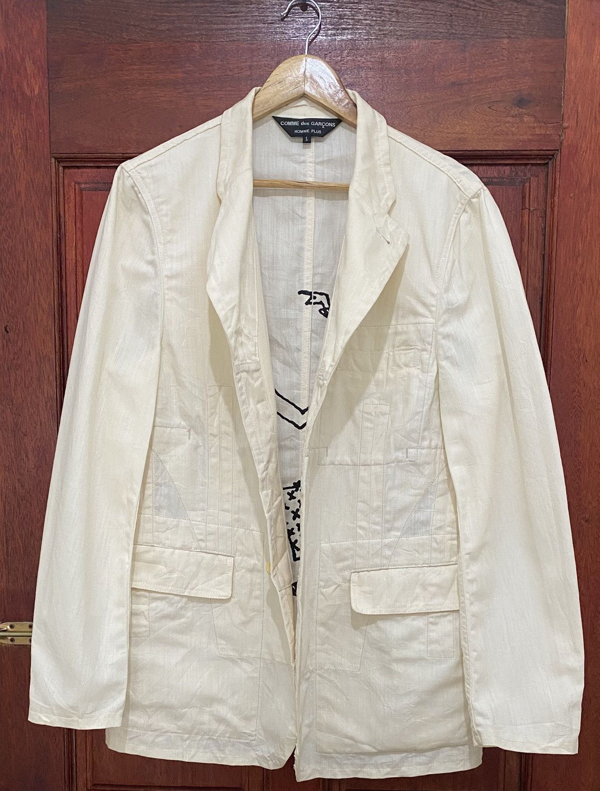 Comme des Garcons AD2003 CDGHP Alexander Stadler Runway Collection Reversible Size US L / EU 52-54 / 3 - 4 Thumbnail