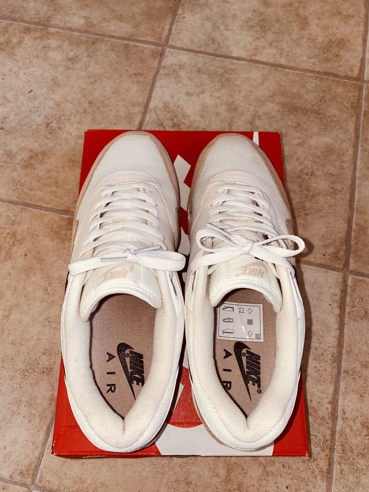 Nike × atmos NikeLab Air Max 1 Desert Sand 2018 Tn Fragment Parra Size US 11 / EU 44 - 10 Thumbnail