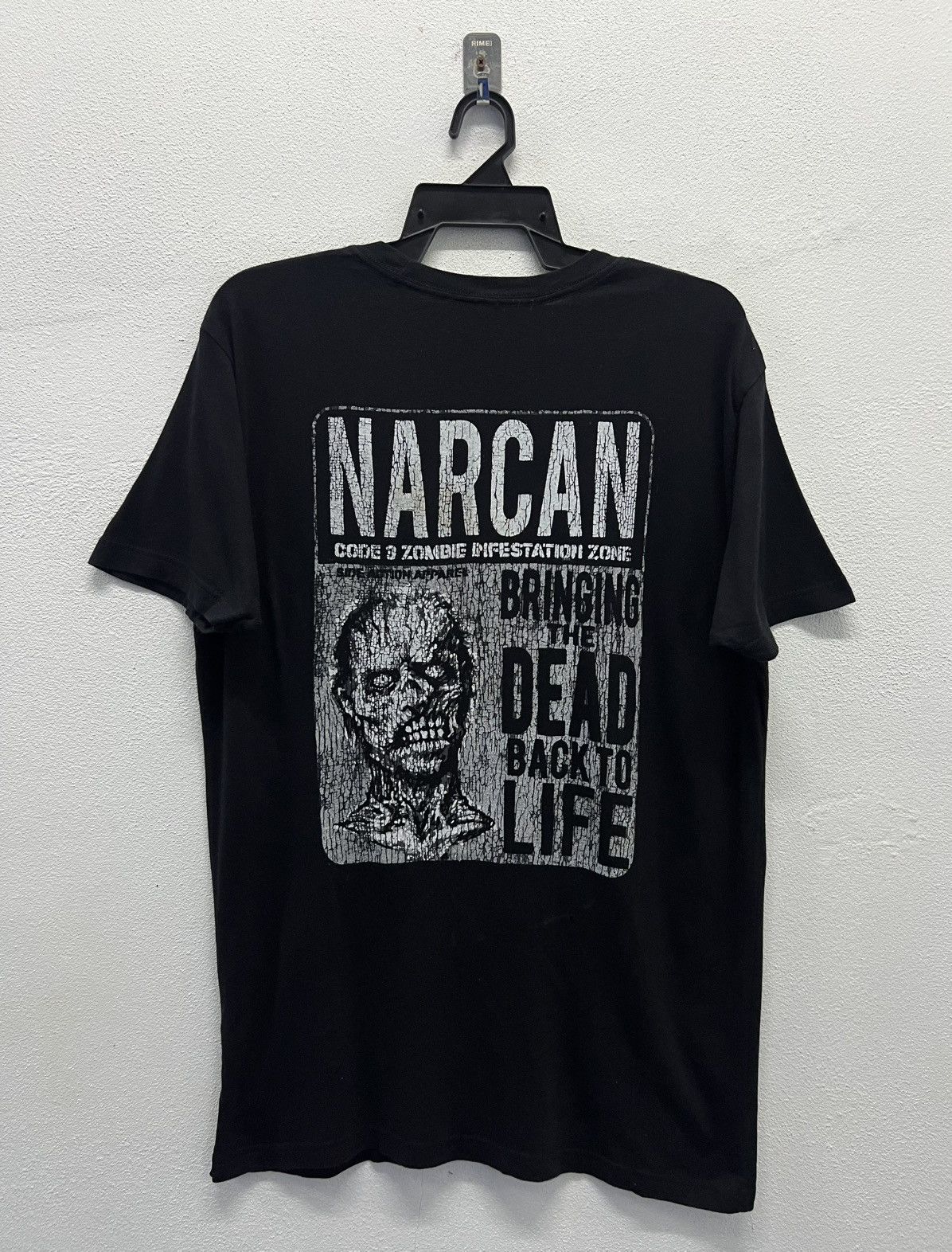 Vintage VINTAGE SIDE ACTION APPAREL NARCAN SHIRT Size US L / EU 52-54 / 3 - 1 Thumbnail