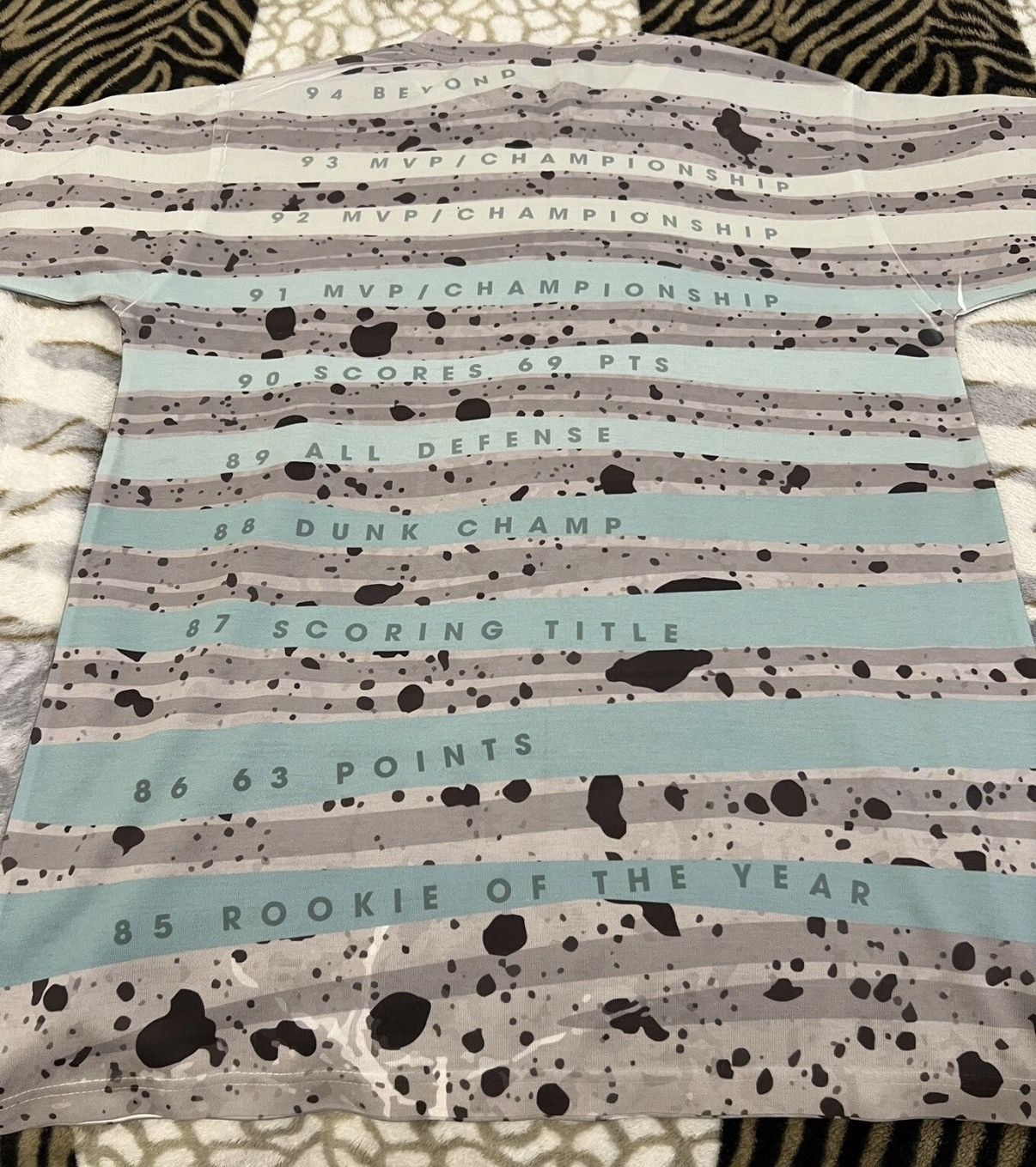 Other Brand New AOP Air Jordan X MVP Tshirt Retail $100 Size US M / EU 48-50 / 2 - 2 Thumbnail