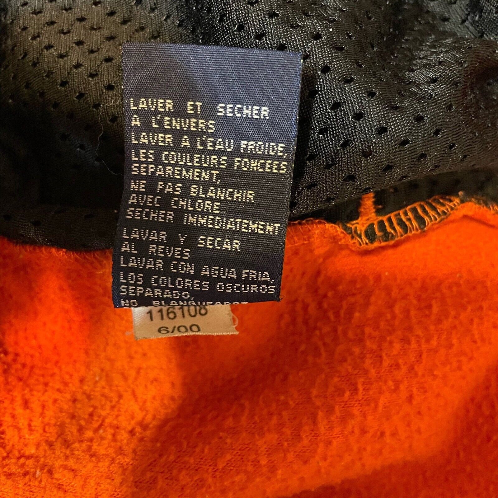 Tommy Hilfiger Vintage y2k Tommy Hilfiger Fleece Pullover Orange Men’s Med Size US M / EU 48-50 / 2 - 6 Thumbnail