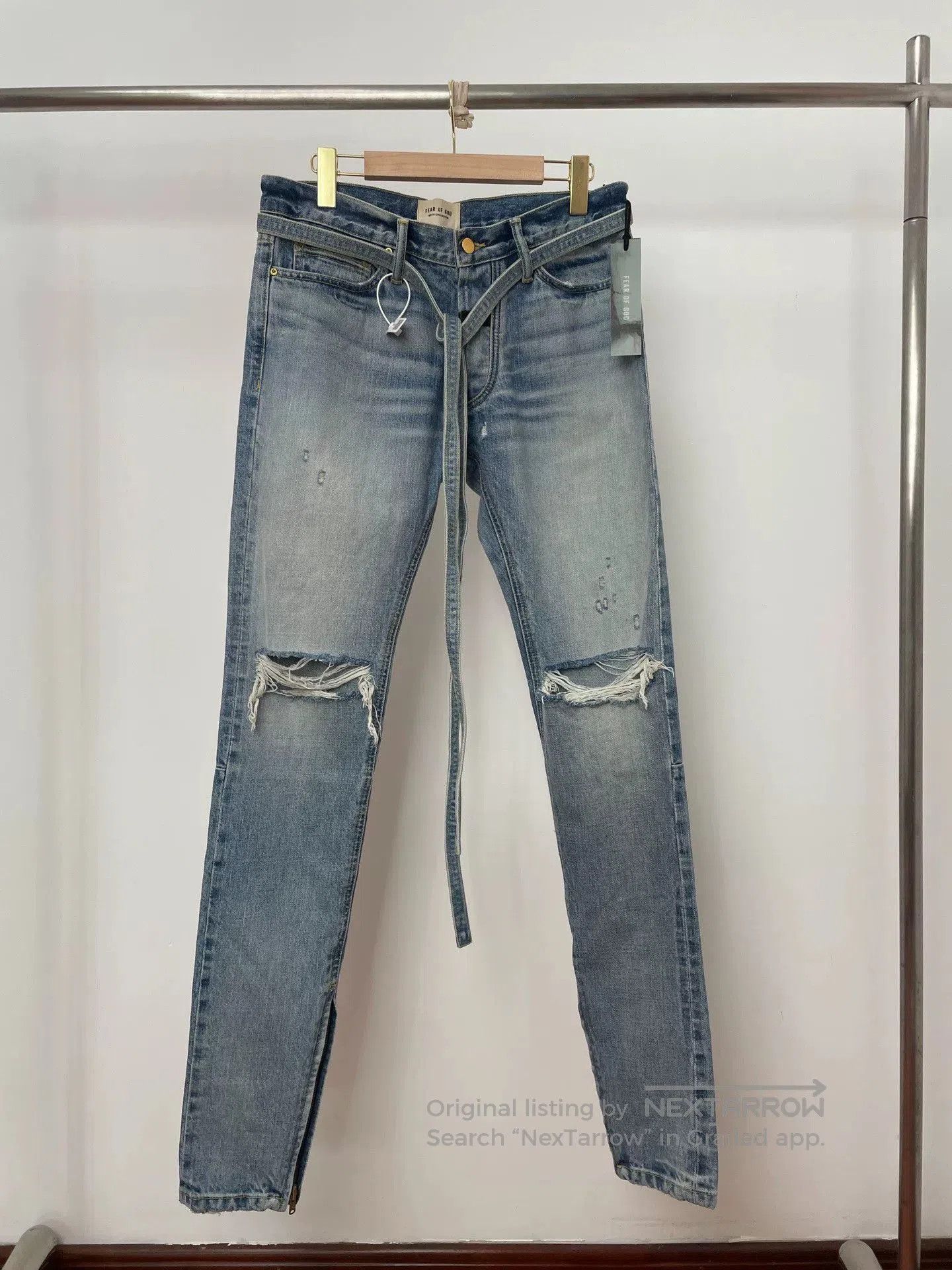 Fear of God Fear of God Season 6 Light Blue Jeans. Size US 31 - 1 Thumbnail