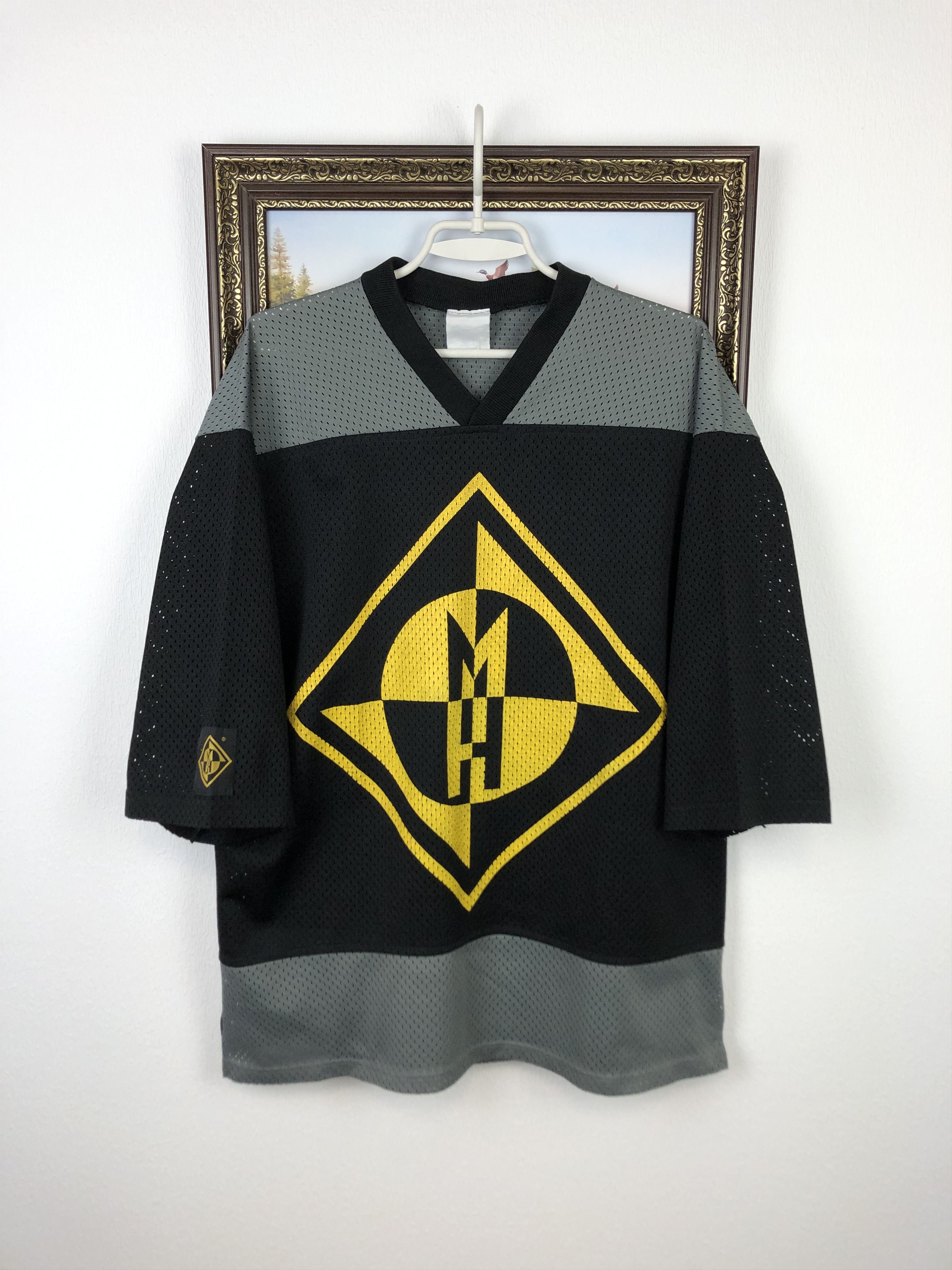 Vintage Vintage 1995 Machine Head Concert Hockey Jersey Tee Hype Size US L / EU 52-54 / 3 - 1 Thumbnail