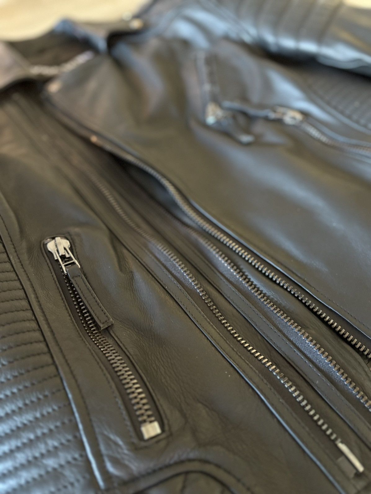 Boda Skins Boda Skins Biker Leather Jacket – Medium Size US M / EU 48-50 / 2 - 5 Thumbnail