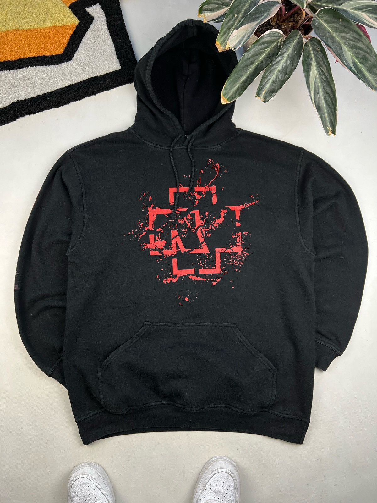 Band Tees × Vintage Very Rare Rammstein hoodie horror Size US XXL / EU 58 / 5 - 2 Thumbnail