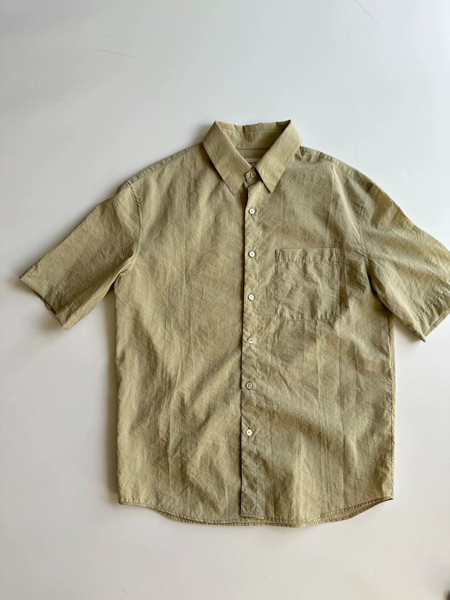 Lemaire LEMAIRE 22SS Short Sleeve Shirt Size US S / EU 44-46 / 1 - 1 Thumbnail