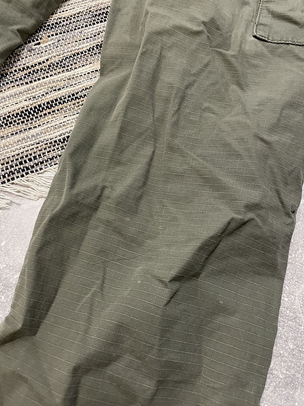 90s USA WORKWEAR DOUBLE KNEE PANT AVIATION CARGO MULTIPOCKET