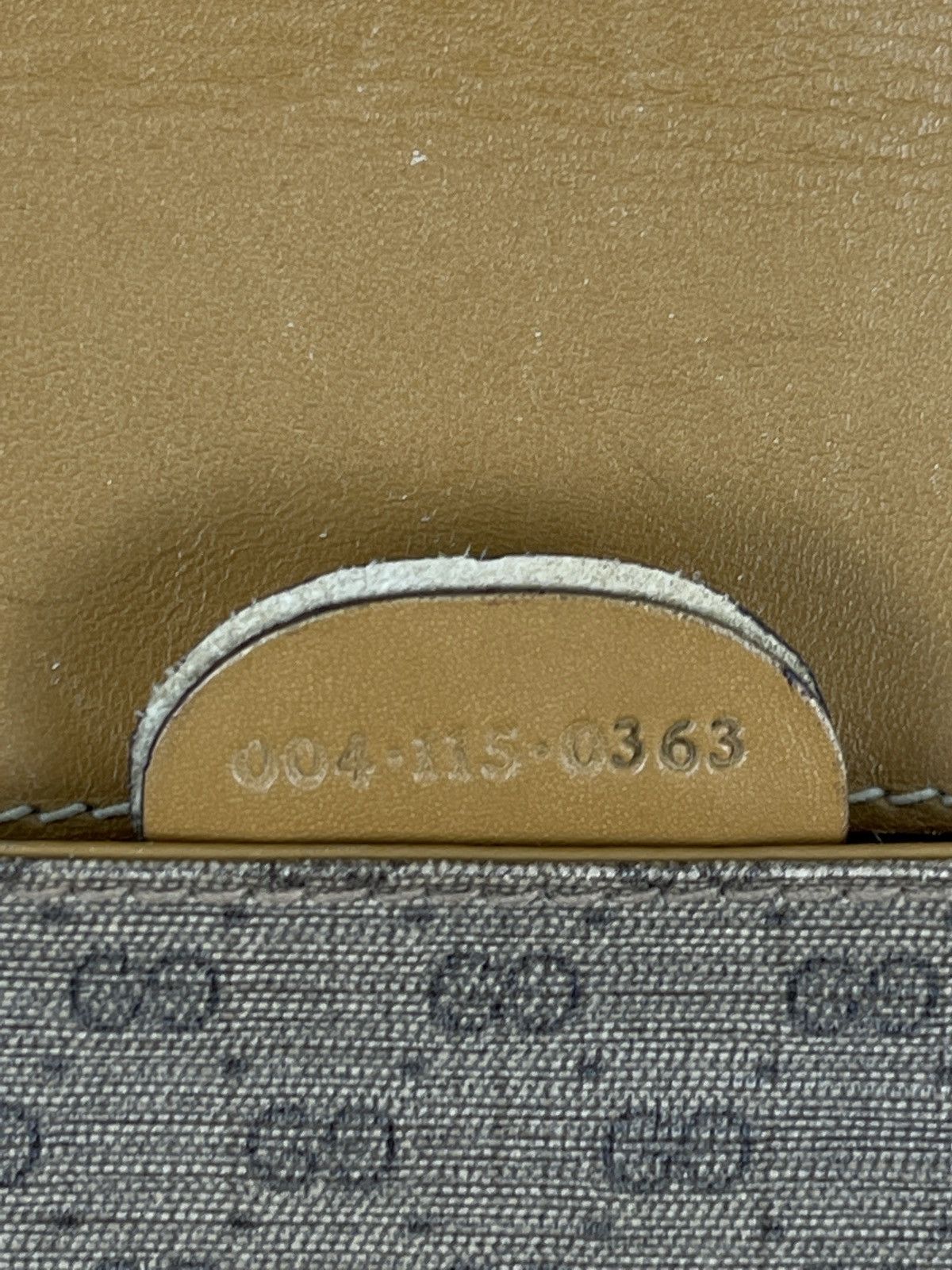 Designer × Gucci × Paolo Gucci RARE VTG 60's Supreme GG Monogram Guccissima Leather Cross-body Shoulder Bag Size ONE SIZE - 17 Thumbnail