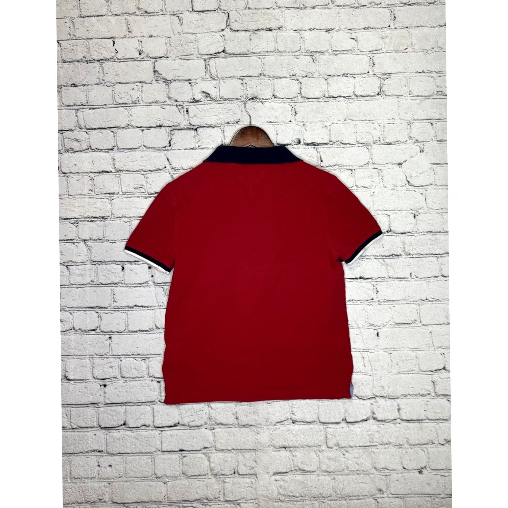 Tommy Hilfiger Tommy Hilfiger Polo Shirt Men Custom Fit Red Short Sleeve Size M Size US M / EU 48-50 / 2 - 4 Thumbnail