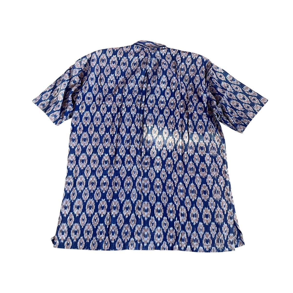 Issey Miyake Vintage issey miyake boxy ethnic printed camp shirt Size US M / EU 48-50 / 2 - 7 Thumbnail
