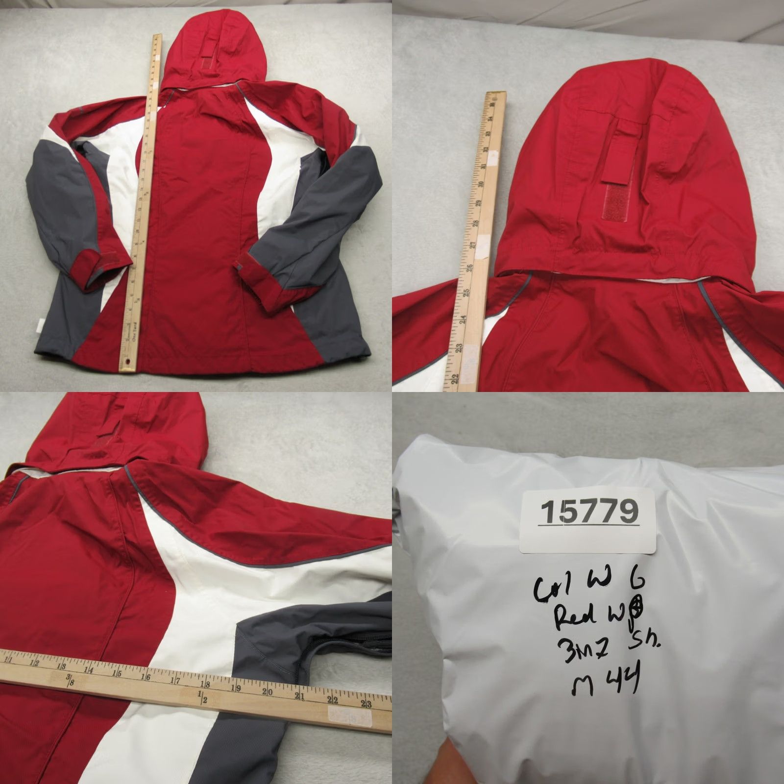 Vintage Columbia Jacket Womens Medium Red Interchange Hooded Waterproof 3in1 Shell Size M / US 6-8 / IT 42-44 - 10 Thumbnail
