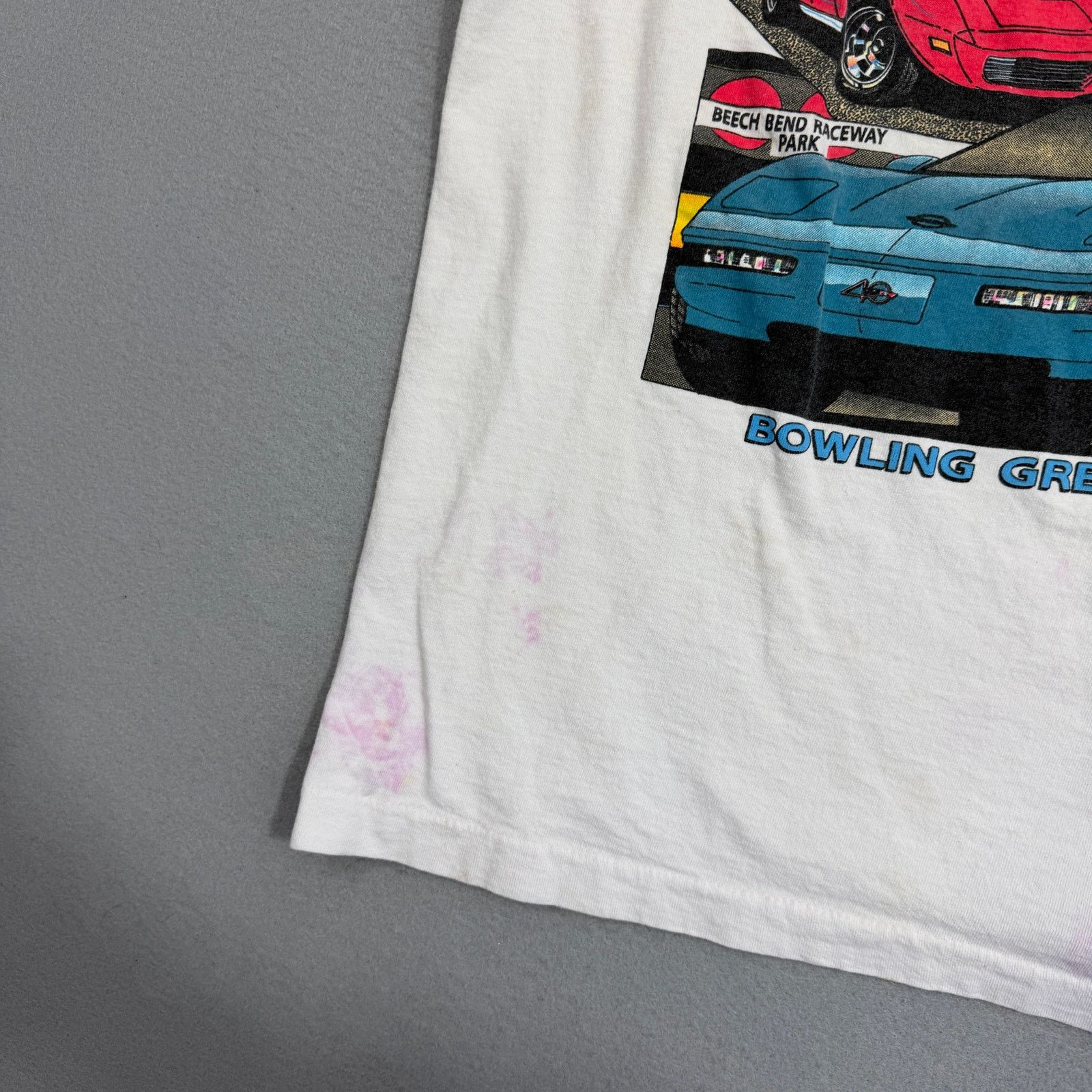 Vintage Vintage Corvette Homecoming Shirt Men's XL White 90s Size US XL / EU 56 / 4 - 4 Thumbnail