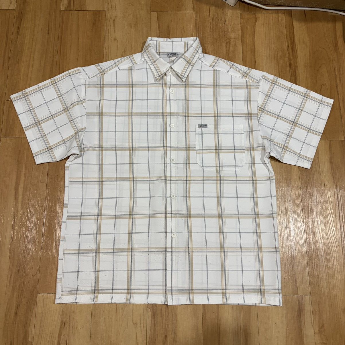 Vintage Vintage caltop plaid button shirt Size US XL / EU 56 / 4 - 1 Thumbnail