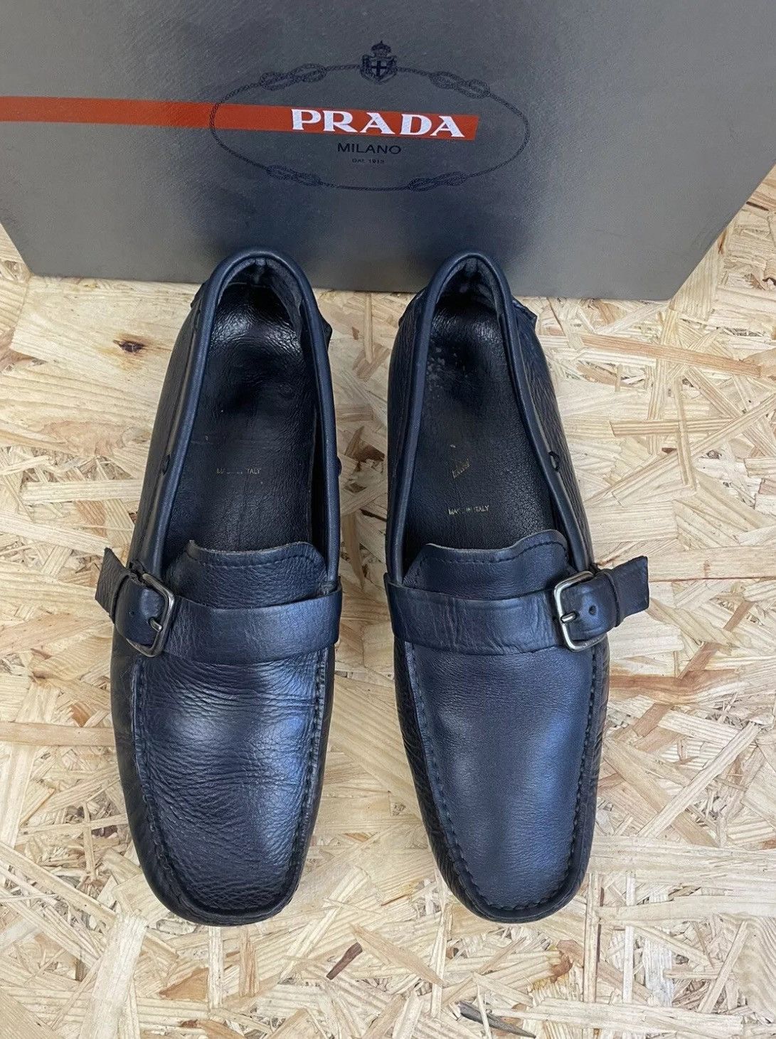 Prada Prada moccasins size 12 Size US 12 / EU 45 - 2 Thumbnail