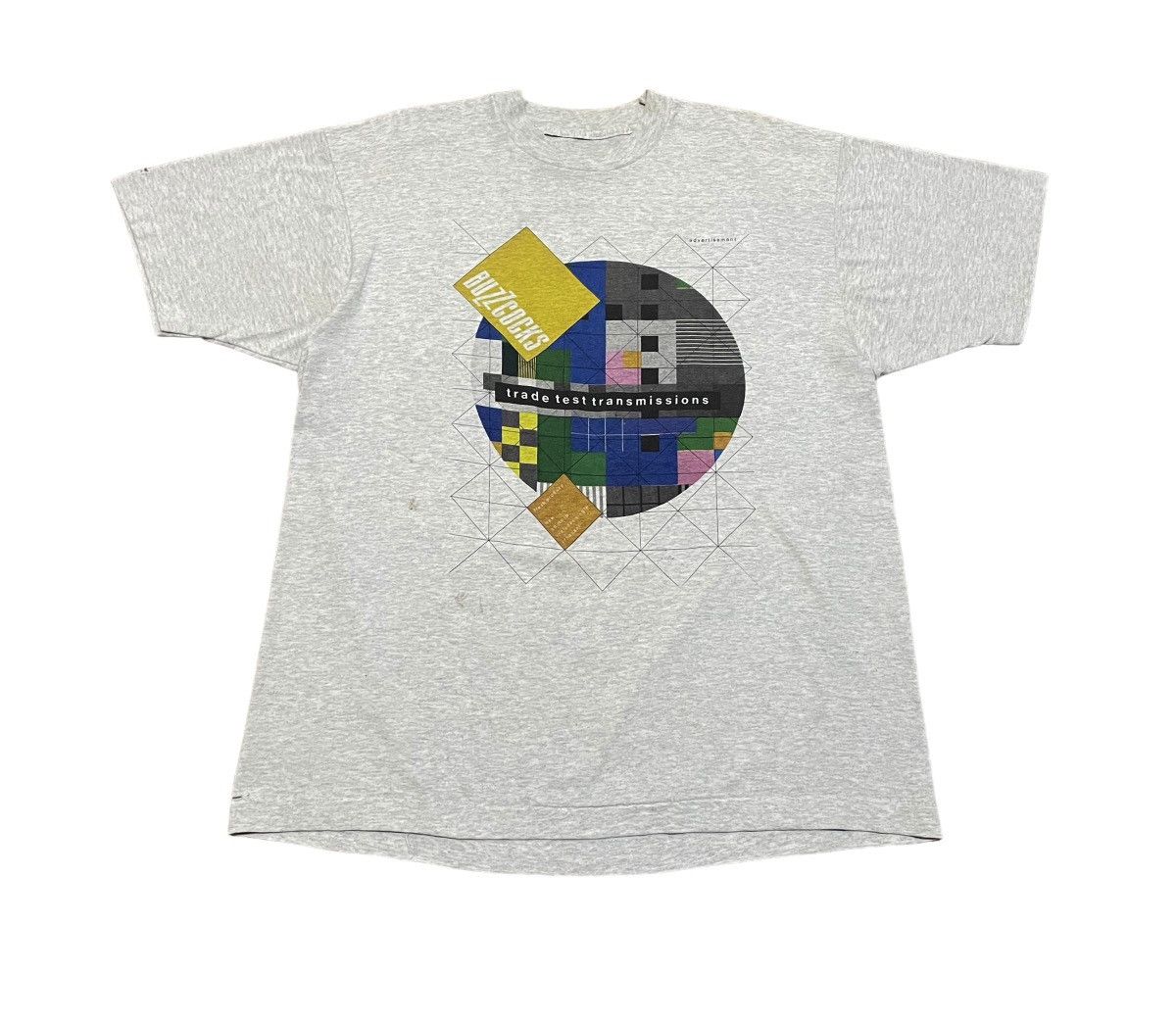 Band Tees Vintage Band Buzzcock Trade Test Transmissions T-shirt 1990s Size US L / EU 52-54 / 3 - 1 Thumbnail