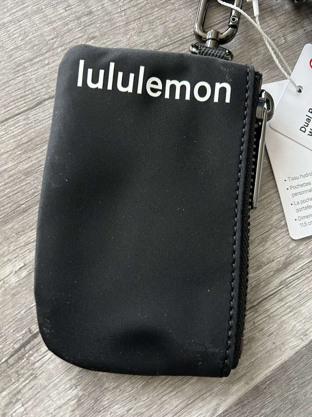 Lululemon Lululemon Dual Pouch Wristlet Black New With Tags Size ONE SIZE - 3 Thumbnail