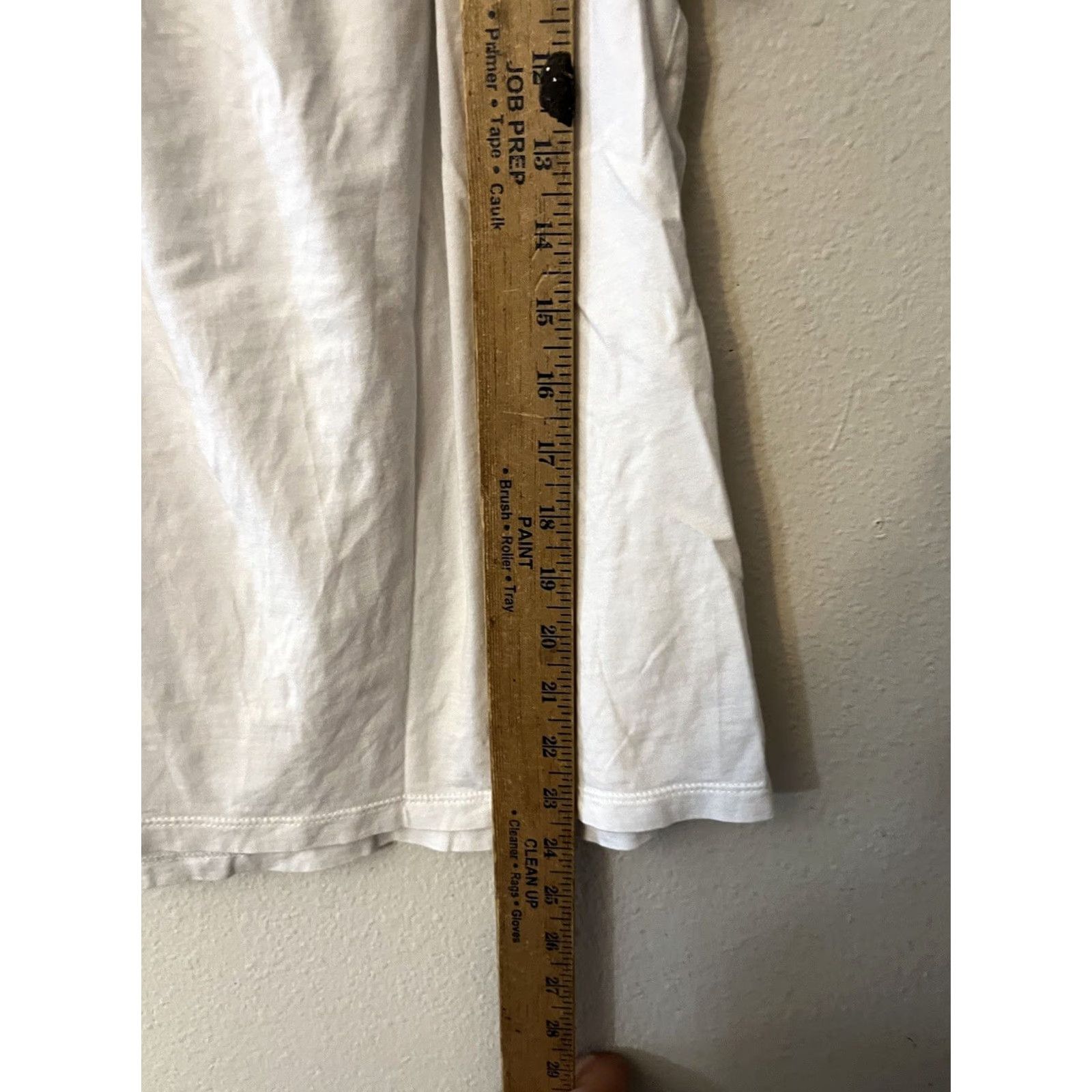 Chaps Chaps White Peasant Top Embroidered Neckline Square Neck Flutter Sleeve Cotton Blend Petite PXL Womens Blouse Country Size XL / US 12-14 / IT 48-50 - 4 Thumbnail