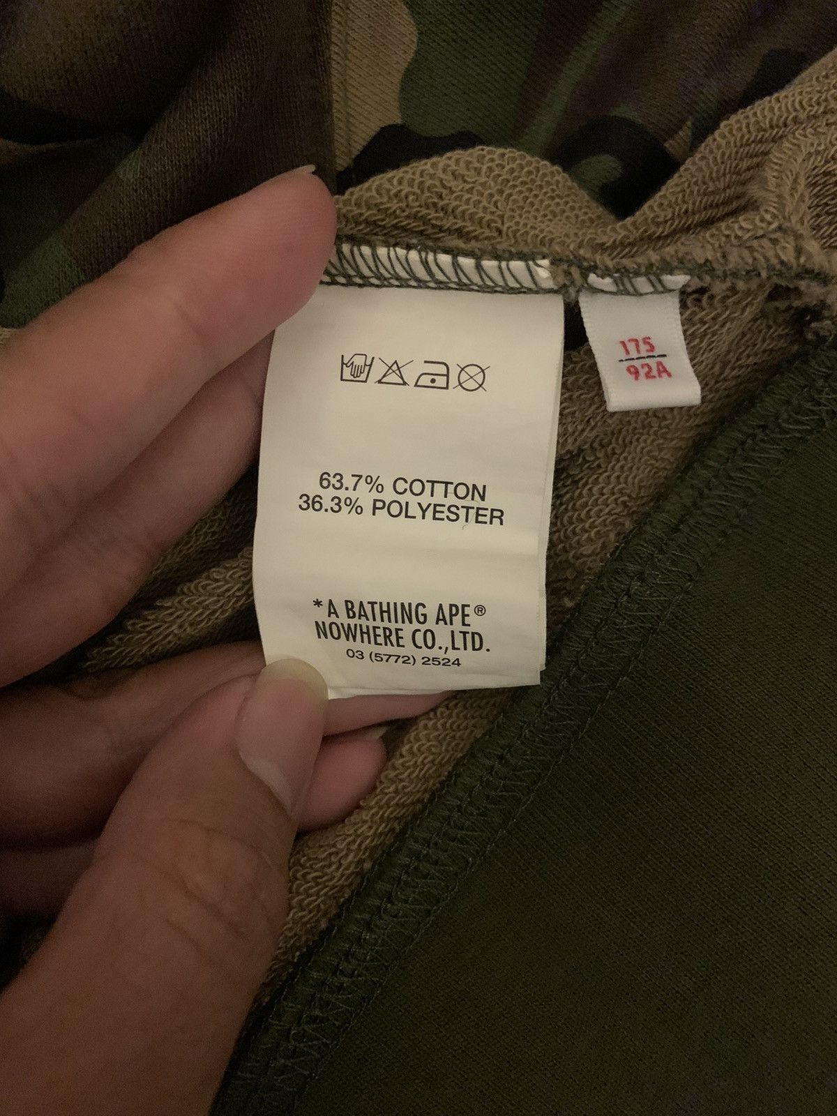Aape Aape Camo Hoodie Size US M / EU 48-50 / 2 - 8 Thumbnail