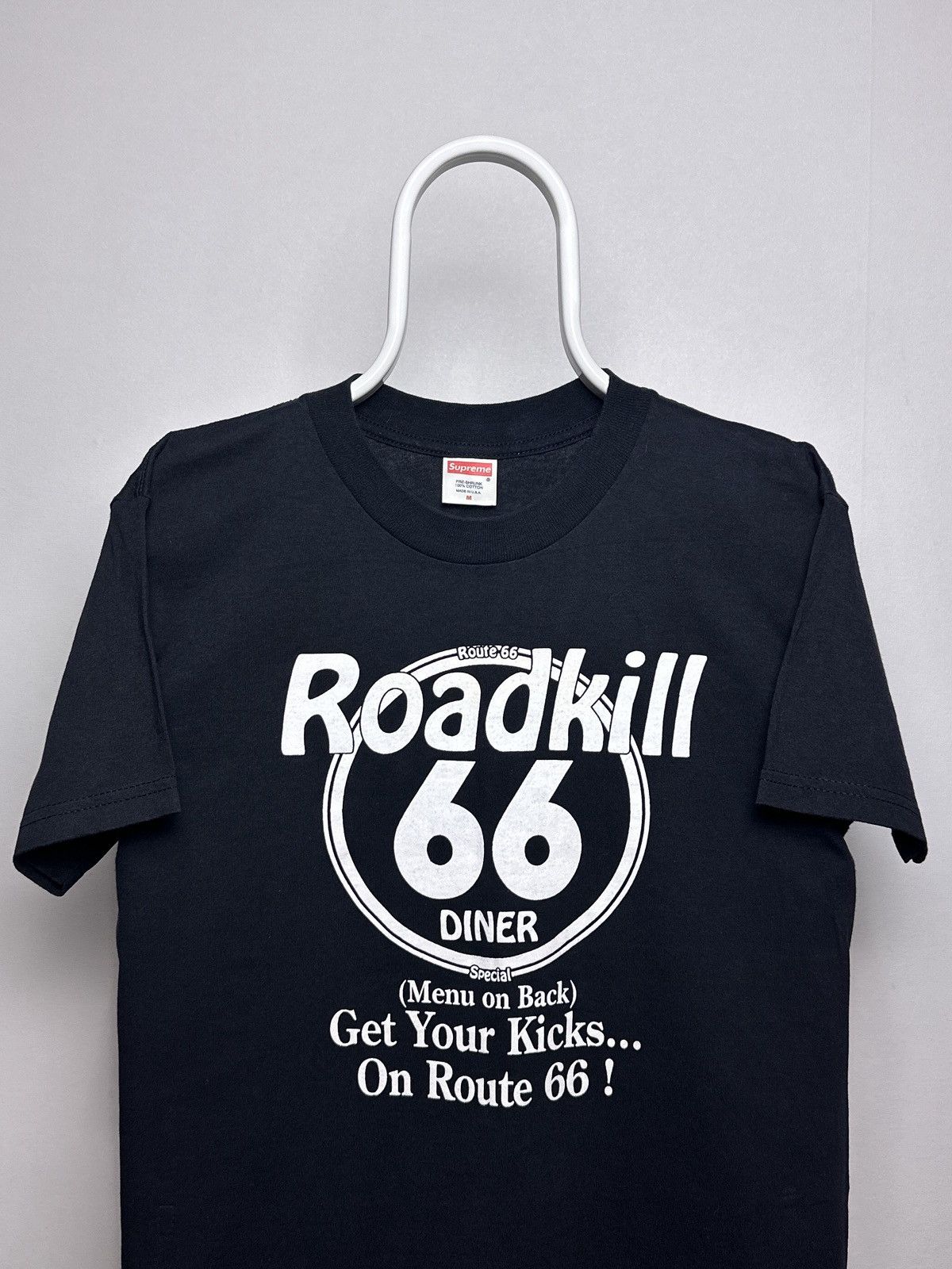 Supreme Supreme RoadKill 66 Logo T-shirt Size US M / EU 48-50 / 2 - 2 Thumbnail