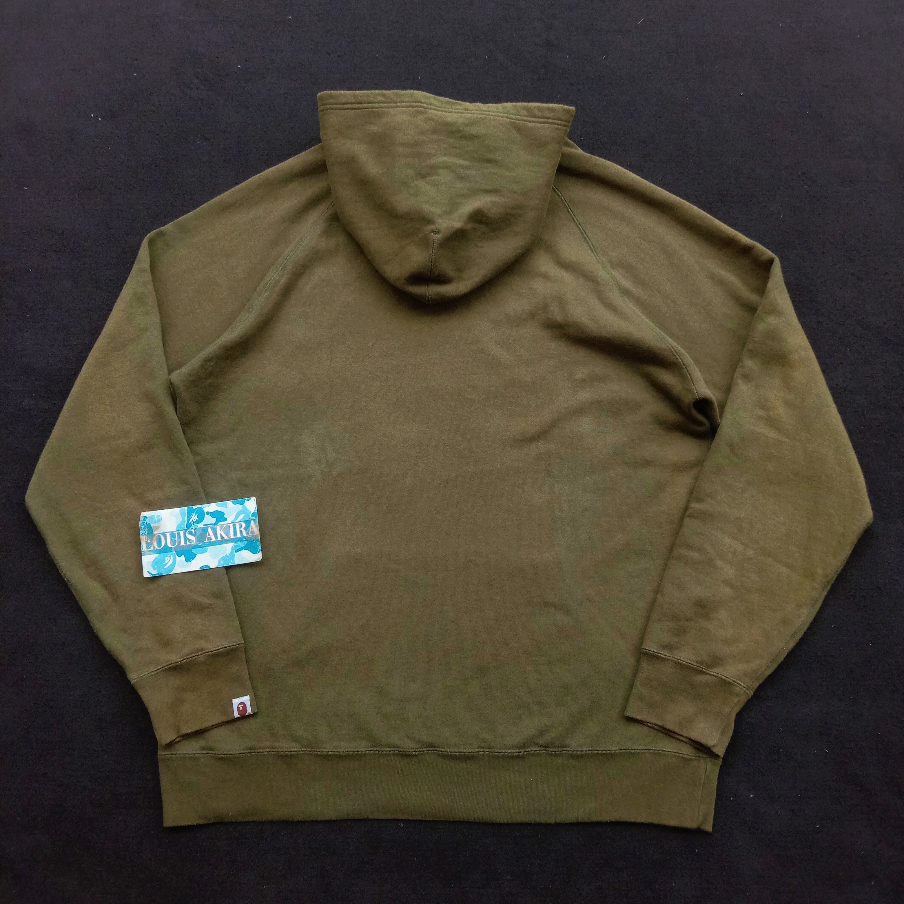 Bape Bape Sta Thermal Pullover Hoodie (2003) Size US XL / EU 56 / 4 - 3 Thumbnail