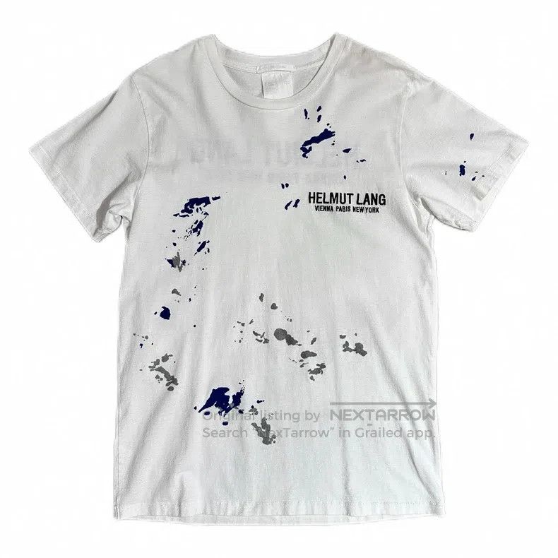 Helmut Lang Helmut Lang Splatter-paint short-sleeve Size US M / EU 48-50 / 2 - 1 Thumbnail
