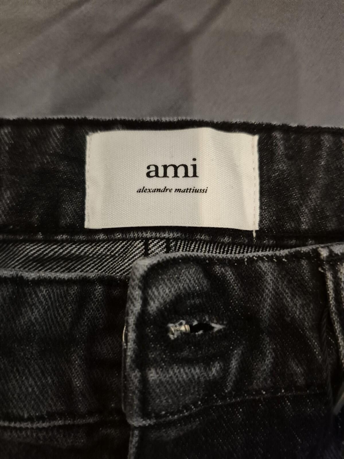 AMI Ami Denim Jeans Classic Fit Size 30 Size US 30 / EU 46 - 4 Thumbnail