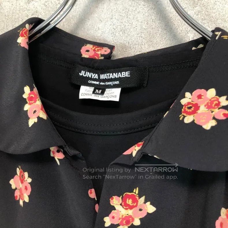 Junya Watanabe Junya Watanabe Floral Patterned Long Dress Size M / US 6-8 / IT 42-44 - 6 Thumbnail