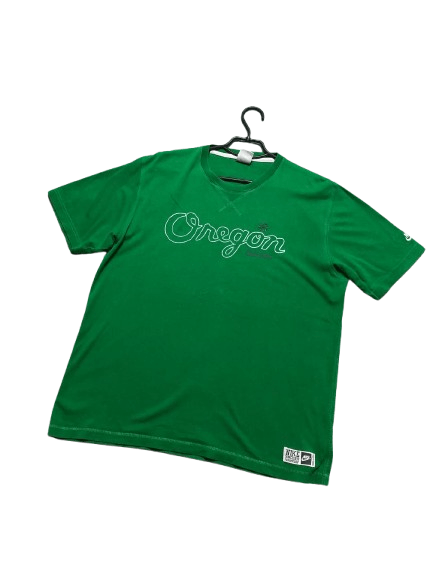 Nike Vintage Nike Y2K Logo Green Short Sleeve T-Shirt Size L Size US L / EU 52-54 / 3 - 1 Thumbnail