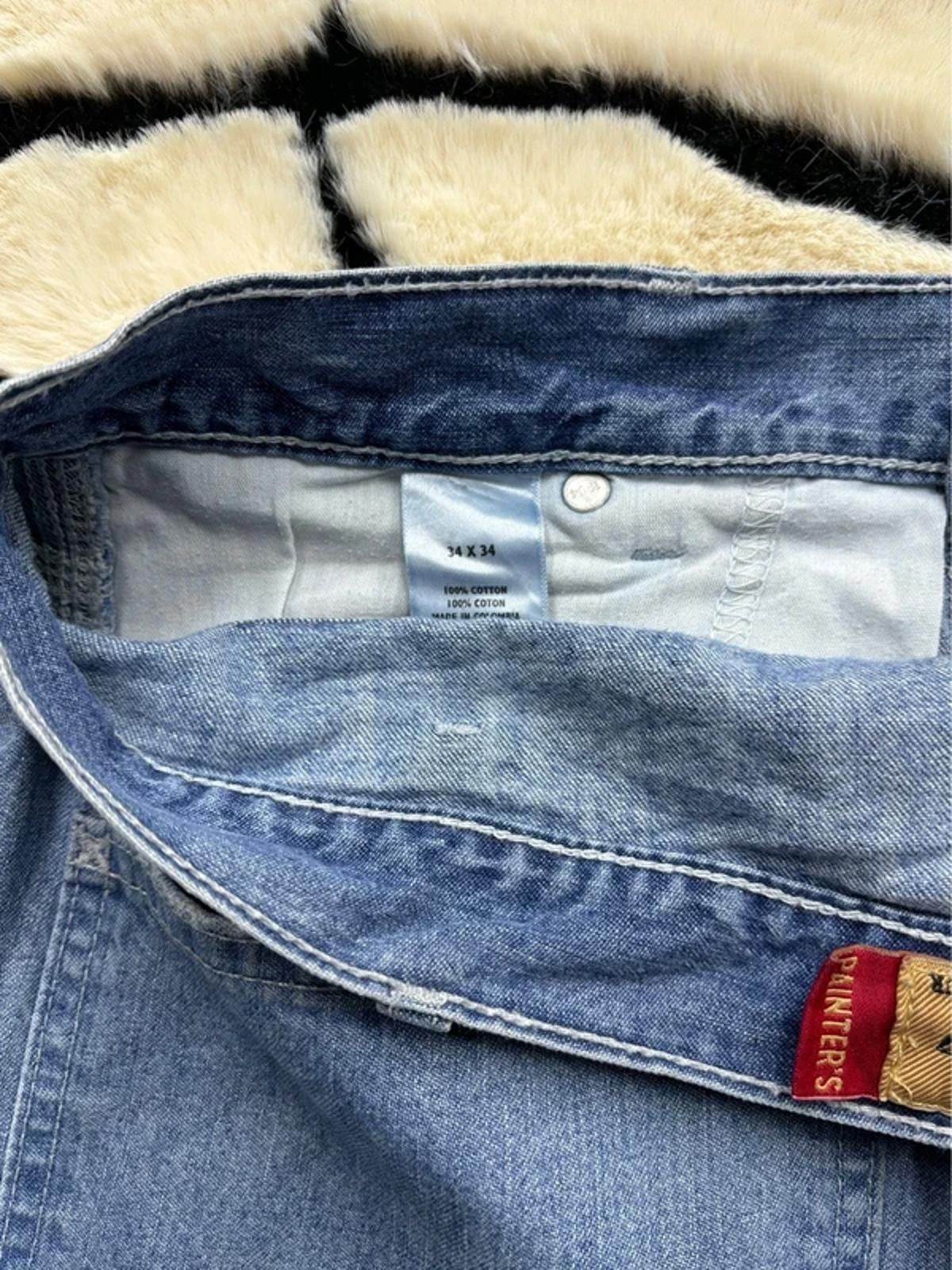 Other Men’s vintage carpenter workwear wide leg jeans size 34x34 Size US 34 / EU 50 - 3 Thumbnail