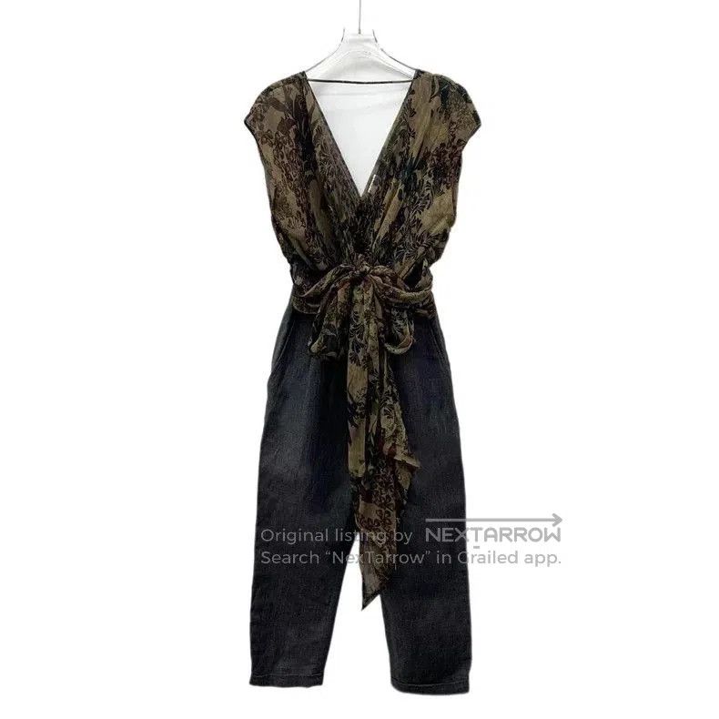 Brunello Cucinelli Brunello Cucinelli Silk Wool Jumpsuit. Size US 38 / EU 54 - 1 Thumbnail