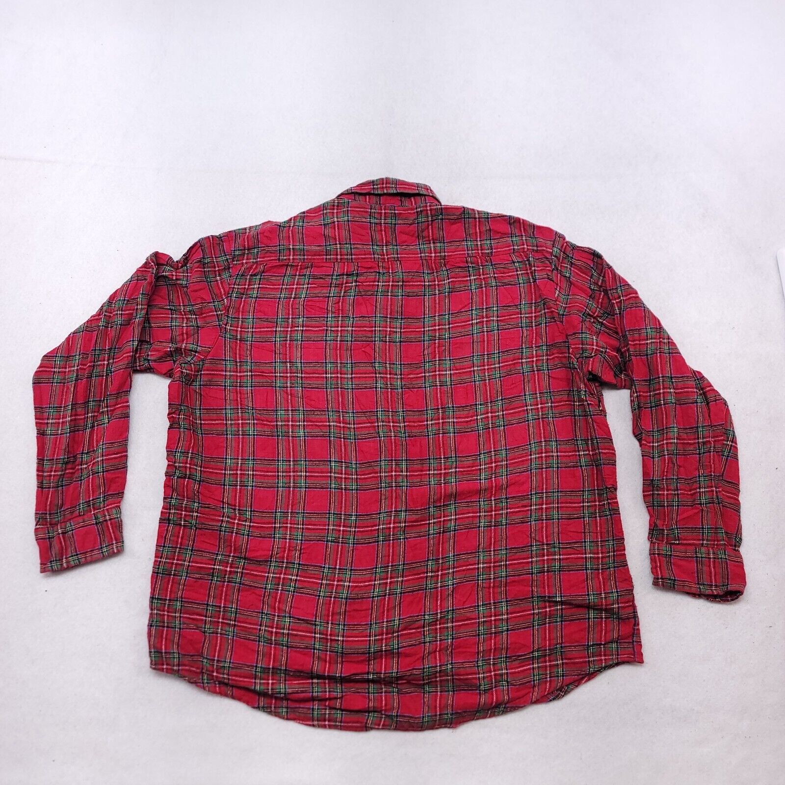 John Ashford John Ashford Tartan Flannel Button Up Shirt Mens Size XL Red Size US XL / EU 56 / 4 - 10 Thumbnail