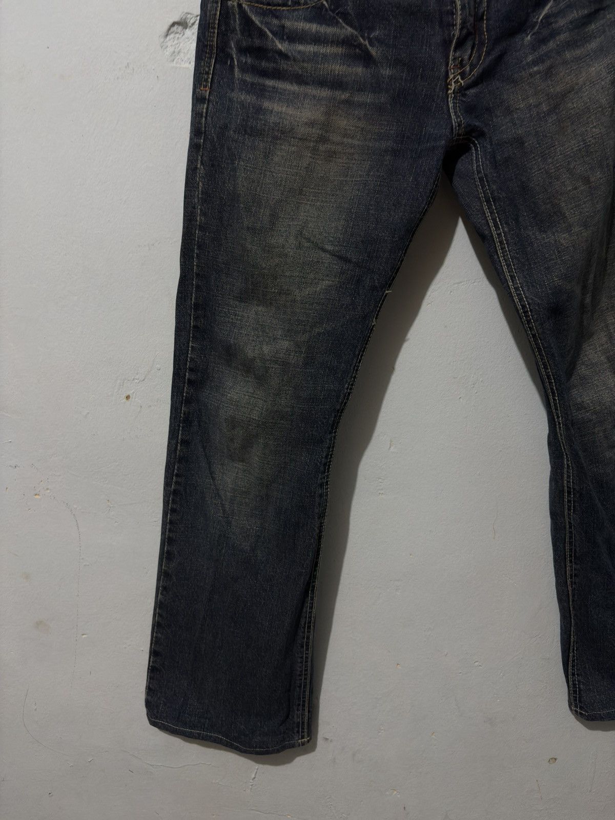 Japanese Brand Aqua Streetwear Flared Denim Size US 32 / EU 48 - 3 Thumbnail