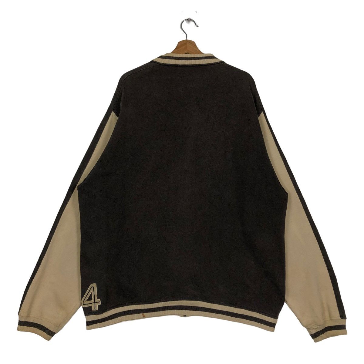 Japanese Brand 🔥Rich Brown - 90’s Bomber Jacket Fox Racing Big Logo Size US L / EU 52-54 / 3 - 7 Thumbnail
