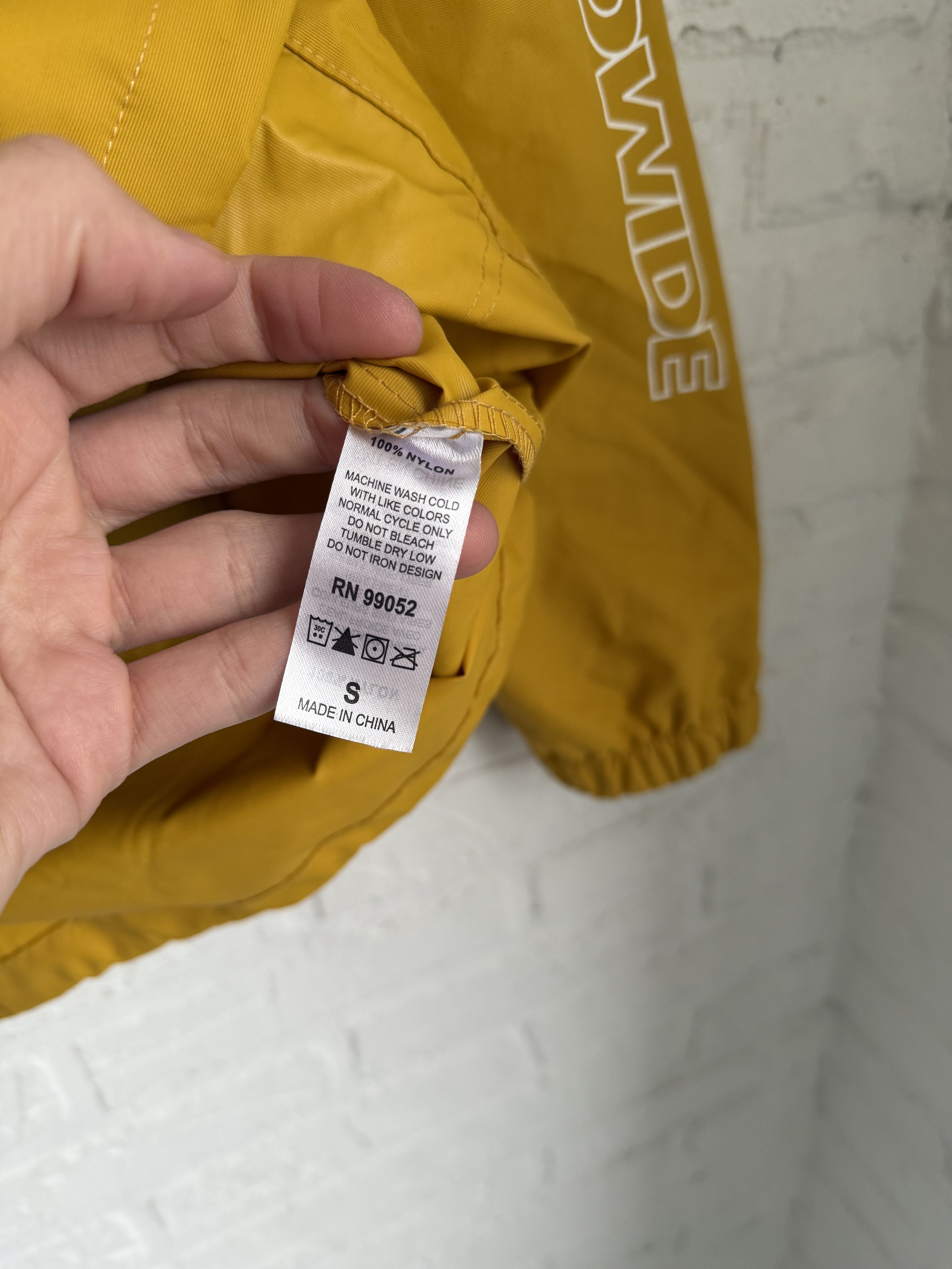 Huf HUF worldwide flags anorak yellow jacket Size US M / EU 48-50 / 2 - 9 Thumbnail